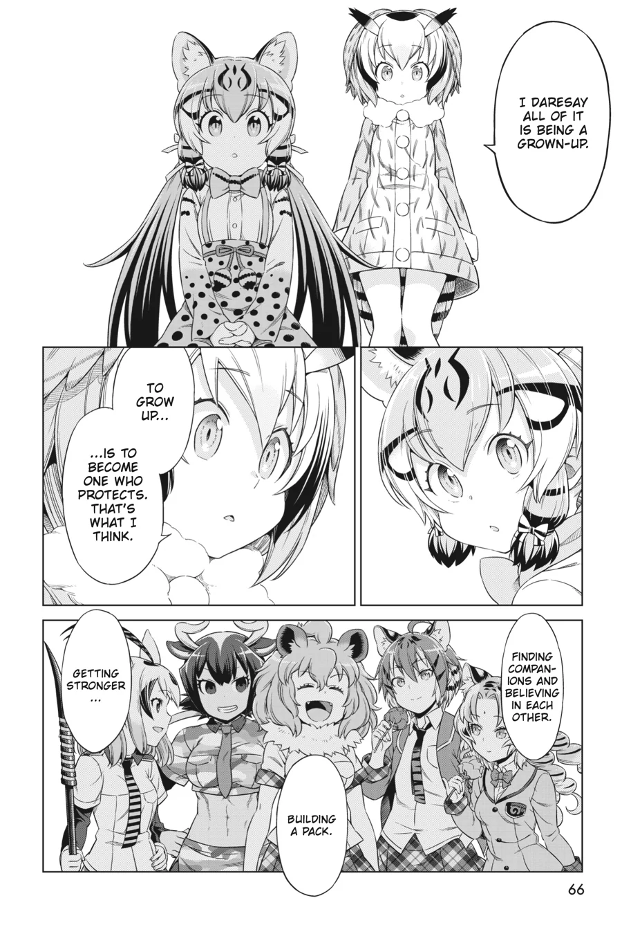 Kemono Friends Comic A La Carte Japari Park Anthology Chapter 38 - page 8