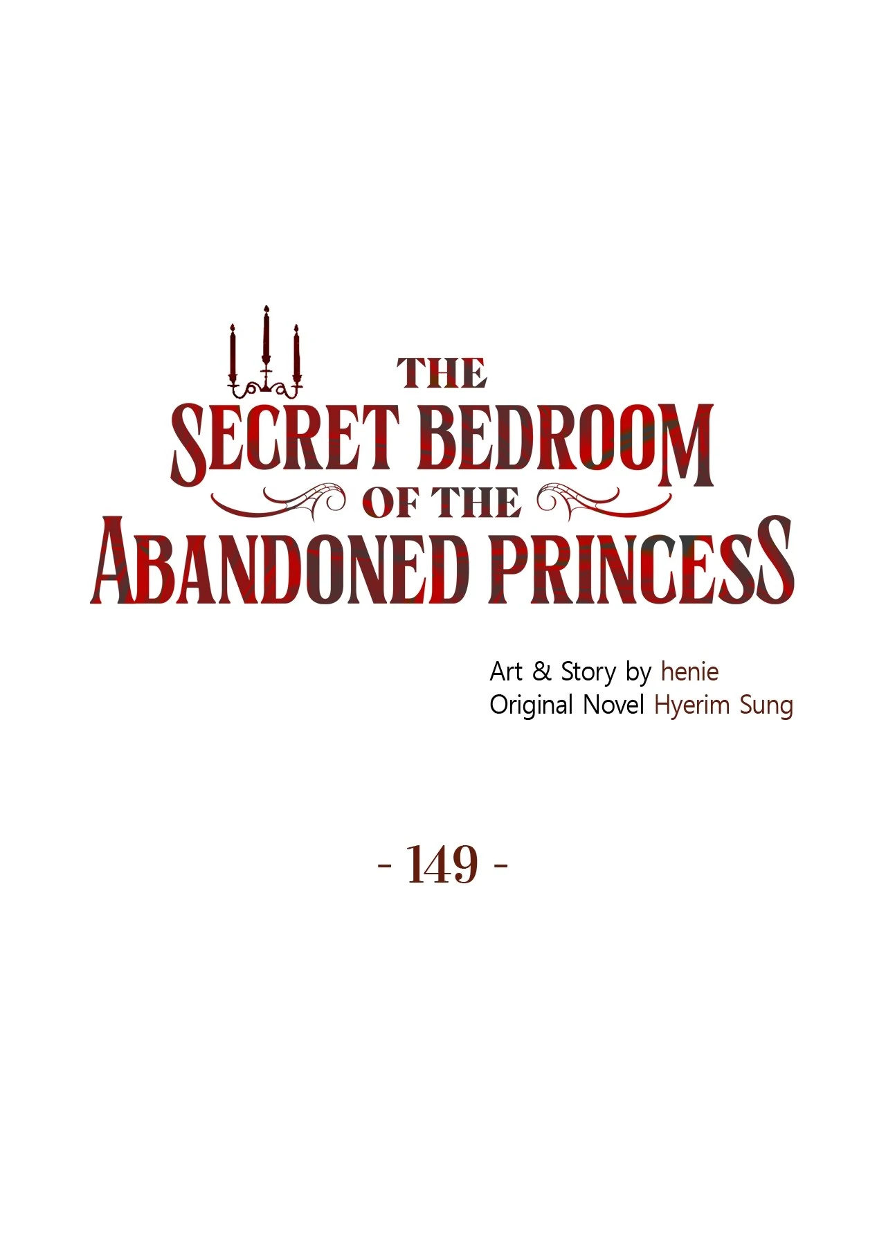 The Secret Bedroom of the Abandoned Princess Chapter 149 - page 1
