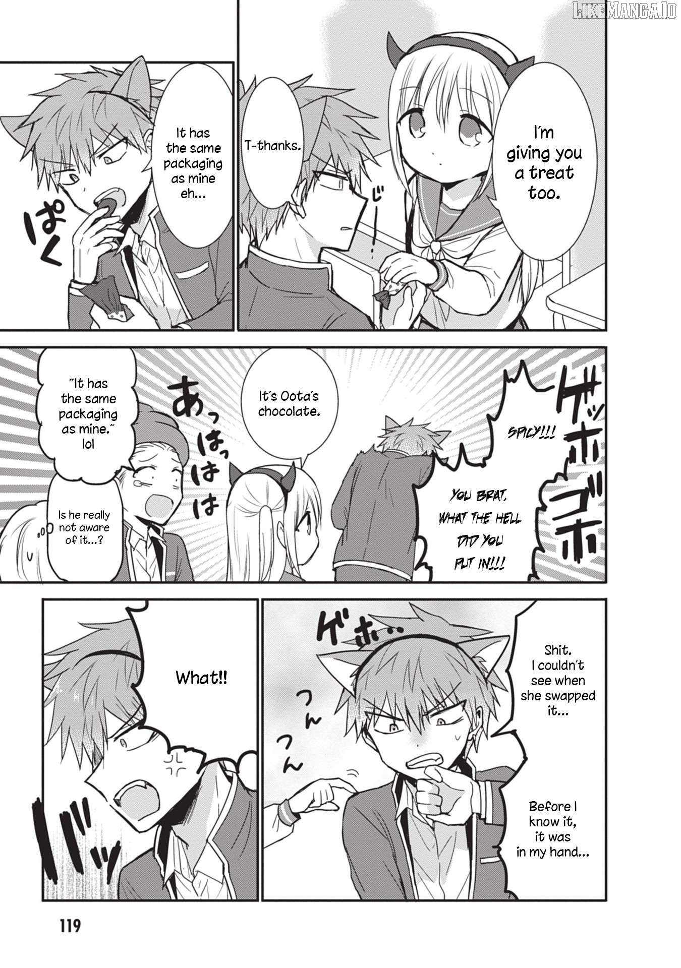 Expressionless Kashiwada-San And Emotional Oota-Kun Chapter 86 - page 5