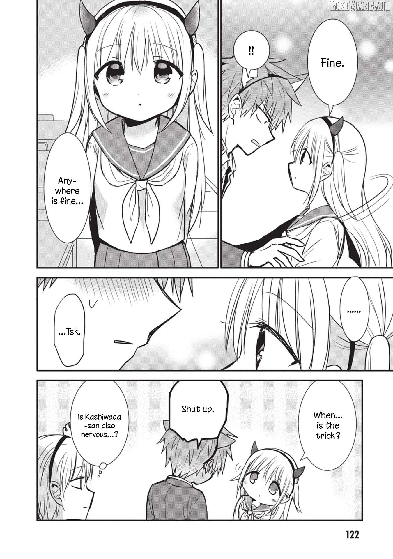 Expressionless Kashiwada-San And Emotional Oota-Kun Chapter 86 - page 8