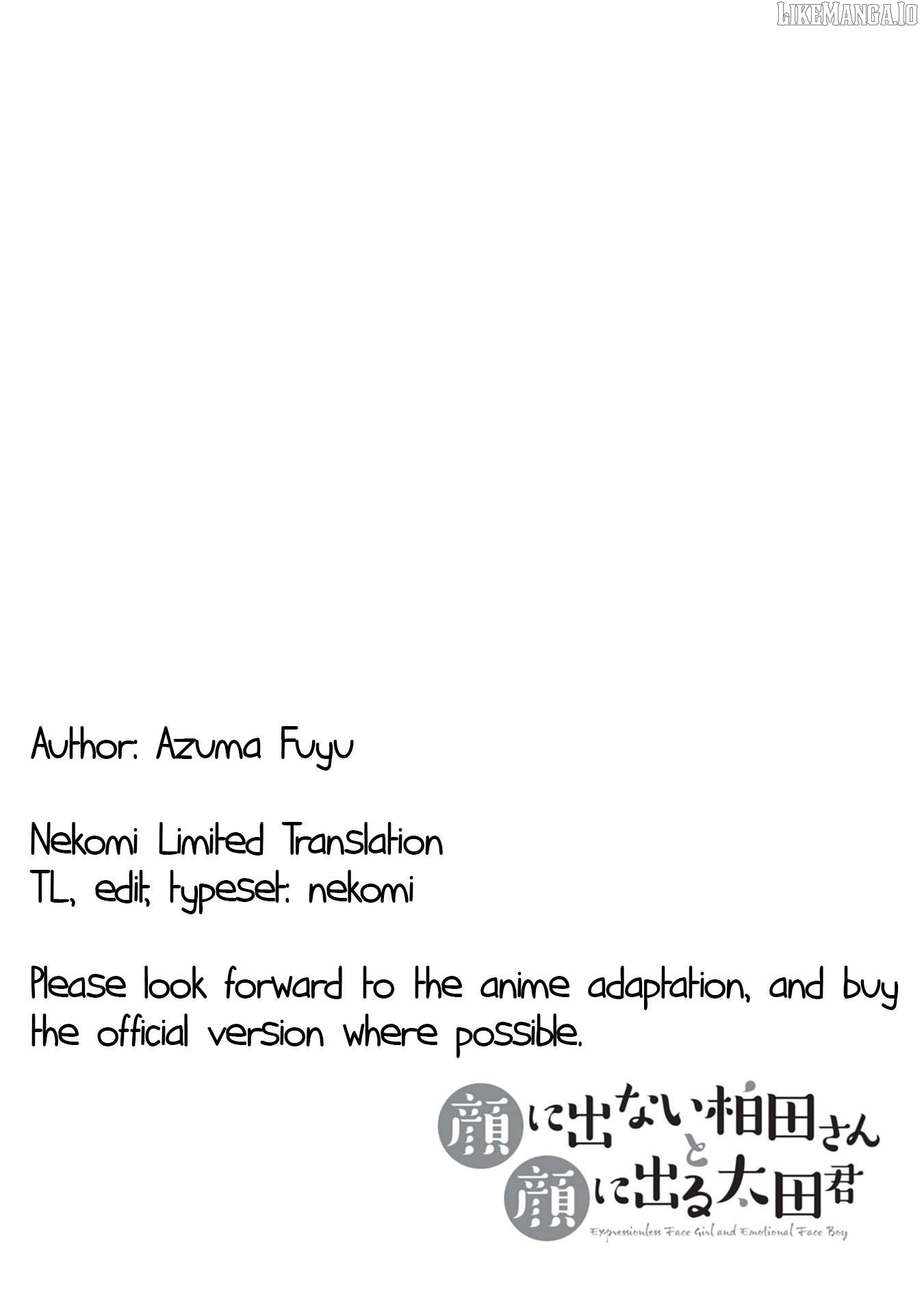 Expressionless Kashiwada-San And Emotional Oota-Kun Chapter 87 - page 12