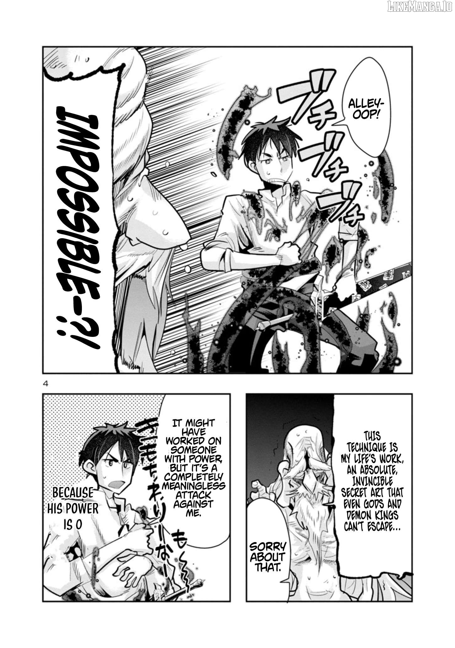 Uchi no Deshi ga Itsu no Manika Jinrui Saikyou ni Natte-ite, Nan no Sainou Monai Shishou no Ore ga, Sore wo Koeru Uchuu Saikyou ni Go Nintei Sareteiru Kudan ni Tsuite Chapter 10.1 - page 4