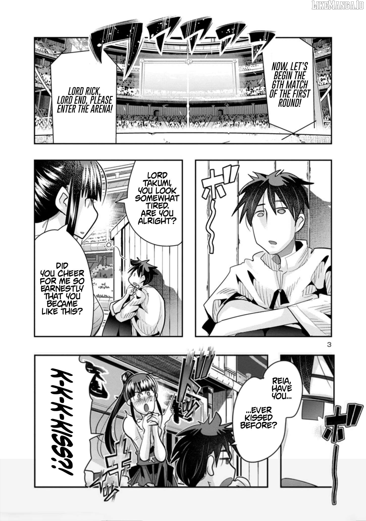 Uchi no Deshi ga Itsu no Manika Jinrui Saikyou ni Natte-ite, Nan no Sainou Monai Shishou no Ore ga, Sore wo Koeru Uchuu Saikyou ni Go Nintei Sareteiru Kudan ni Tsuite Chapter 10.2 - page 3