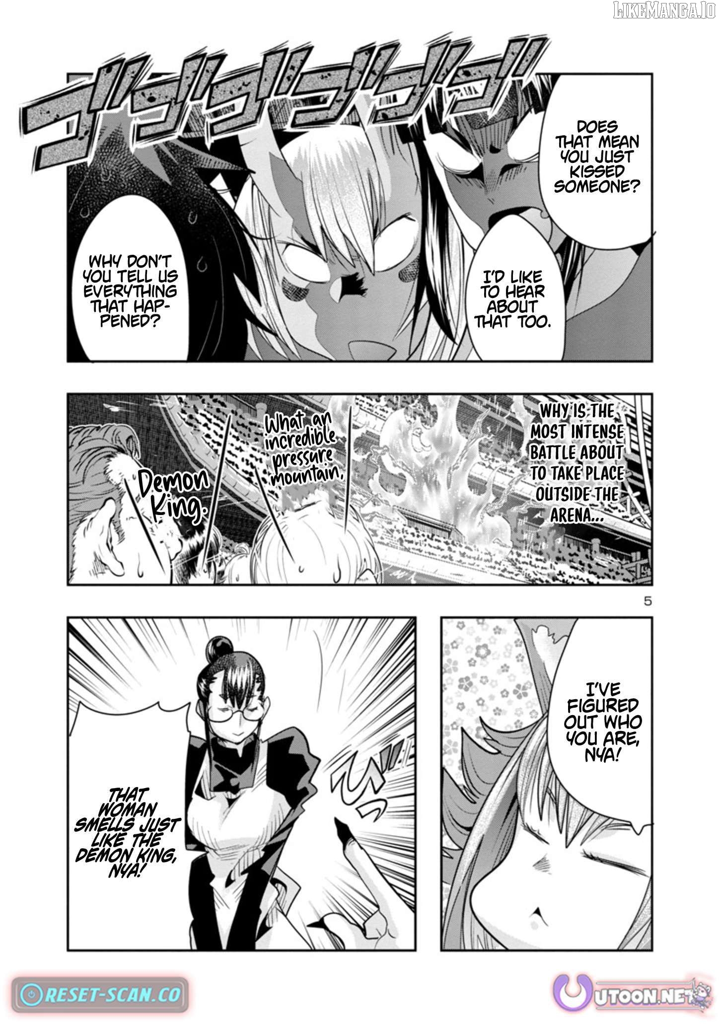 Uchi no Deshi ga Itsu no Manika Jinrui Saikyou ni Natte-ite, Nan no Sainou Monai Shishou no Ore ga, Sore wo Koeru Uchuu Saikyou ni Go Nintei Sareteiru Kudan ni Tsuite Chapter 10.2 - page 5