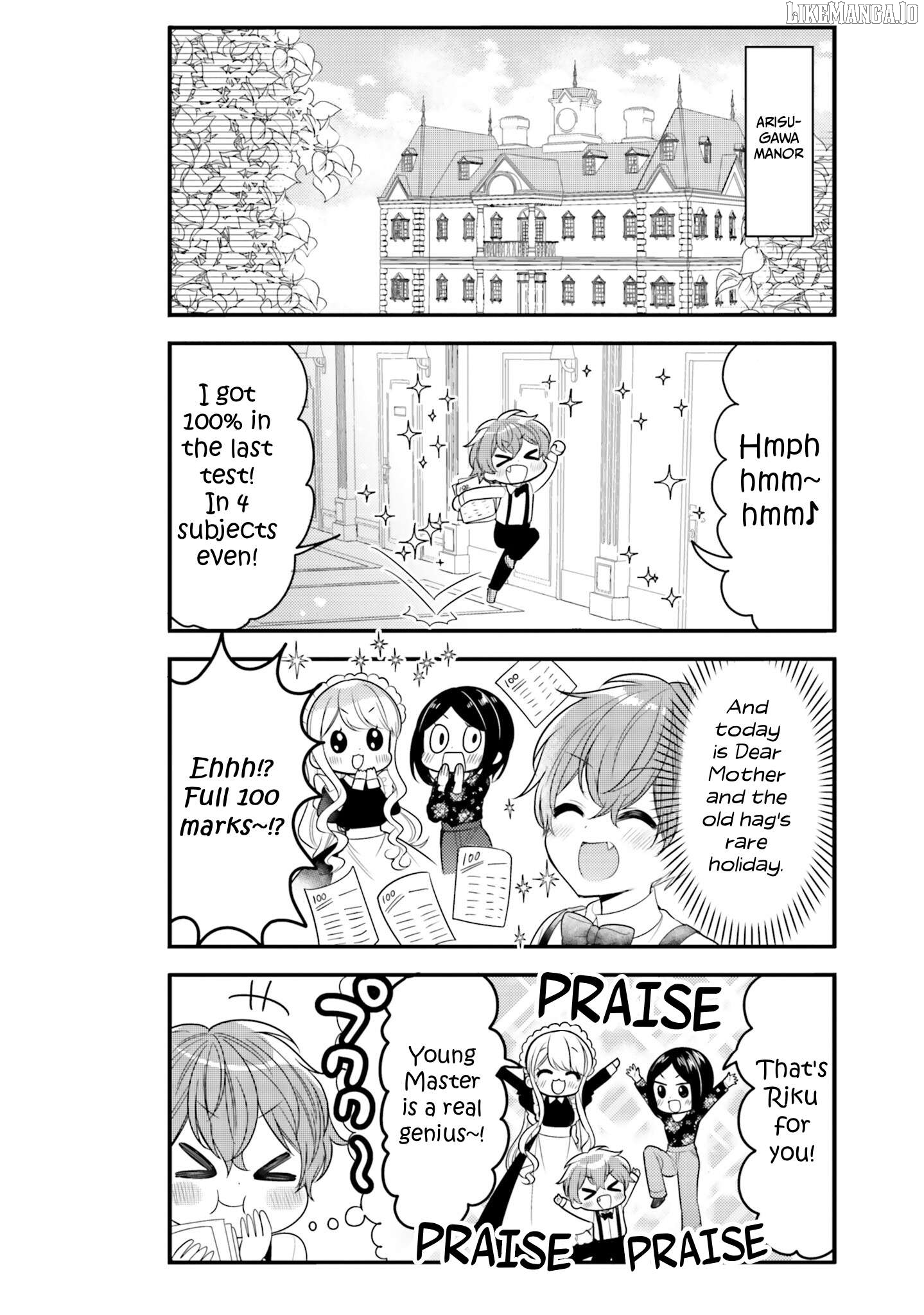Tekito Na Maid No Oneesan & Erasou De Ichizu Na Botchan Chapter 33 - page 2