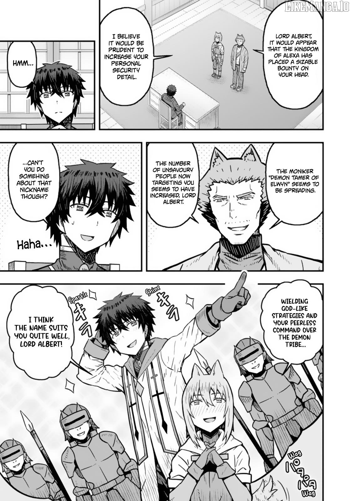 Isekai Saikyou no Yome desu ga, Yoru no Tatakai wa Ore no Hou ga Tsuyoi You desu ~Chiryaku o Ikashite Nariagaru Harem Senki~ Chapter 24 - page 1