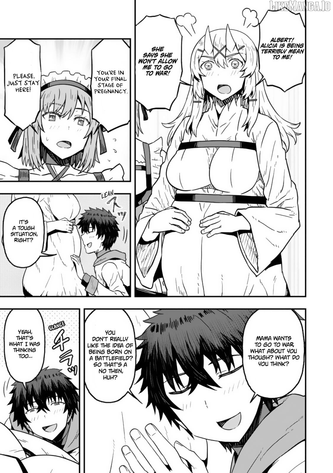 Isekai Saikyou no Yome desu ga, Yoru no Tatakai wa Ore no Hou ga Tsuyoi You desu ~Chiryaku o Ikashite Nariagaru Harem Senki~ Chapter 24 - page 15