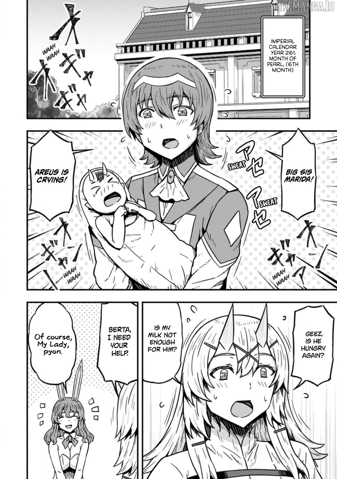 Isekai Saikyou no Yome desu ga, Yoru no Tatakai wa Ore no Hou ga Tsuyoi You desu ~Chiryaku o Ikashite Nariagaru Harem Senki~ Chapter 25 - page 10