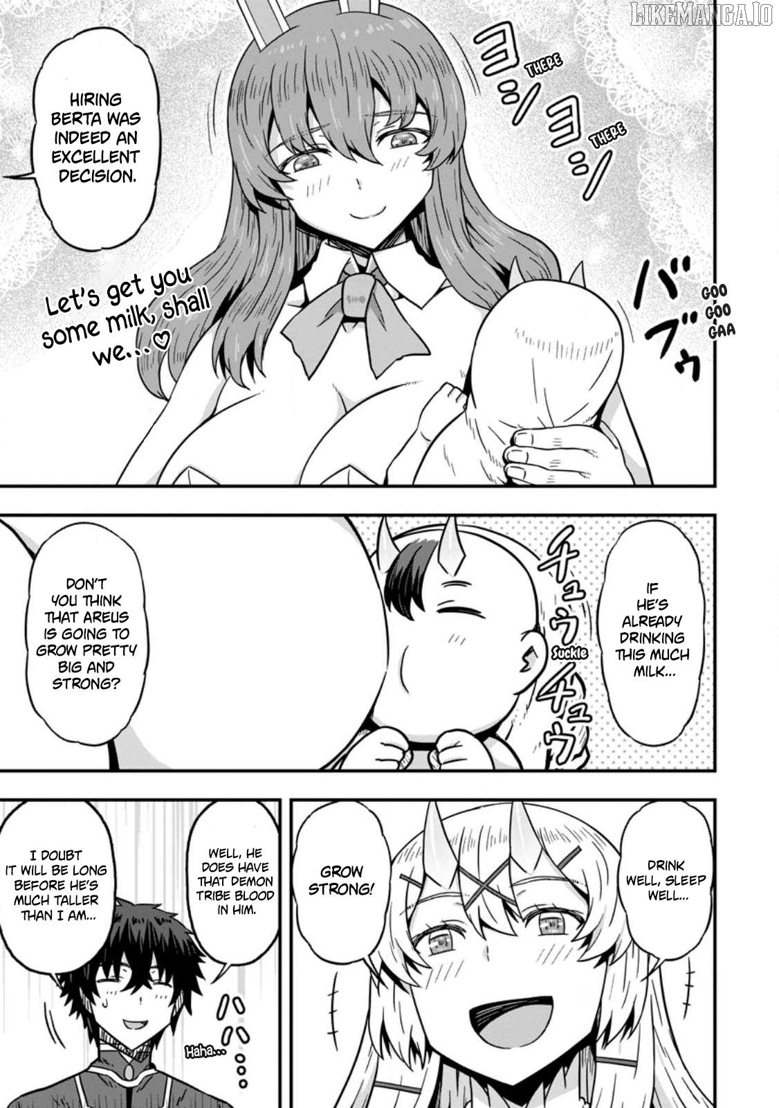 Isekai Saikyou no Yome desu ga, Yoru no Tatakai wa Ore no Hou ga Tsuyoi You desu ~Chiryaku o Ikashite Nariagaru Harem Senki~ Chapter 25 - page 11