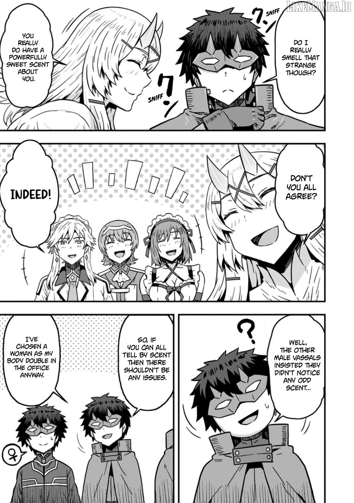 Isekai Saikyou no Yome desu ga, Yoru no Tatakai wa Ore no Hou ga Tsuyoi You desu ~Chiryaku o Ikashite Nariagaru Harem Senki~ Chapter 25 - page 21