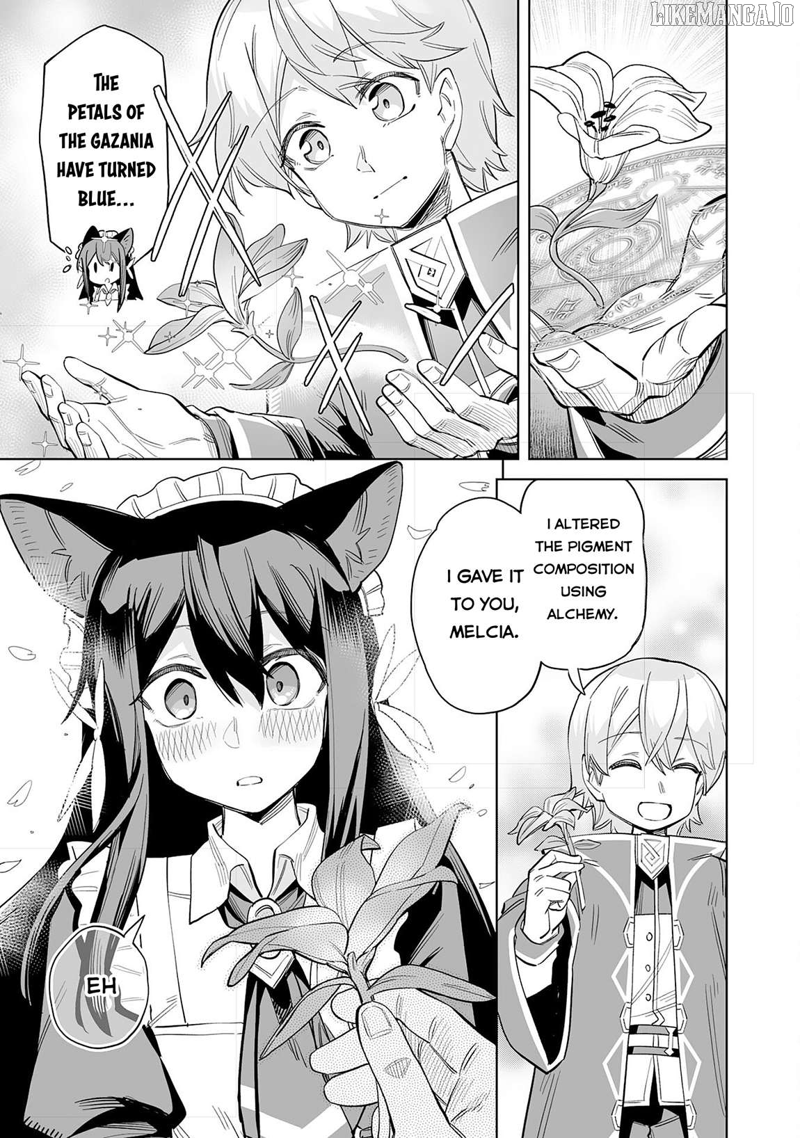 Kaikosareta Kyuutei Renkinjutsushi wa Henkyou de Dai Nouen wo Tsukuriageru - Sokoku wo Oidasareta kedo, Saikyou Ryouchi de Slow Life wo Ouka suru Chapter 12 - page 18