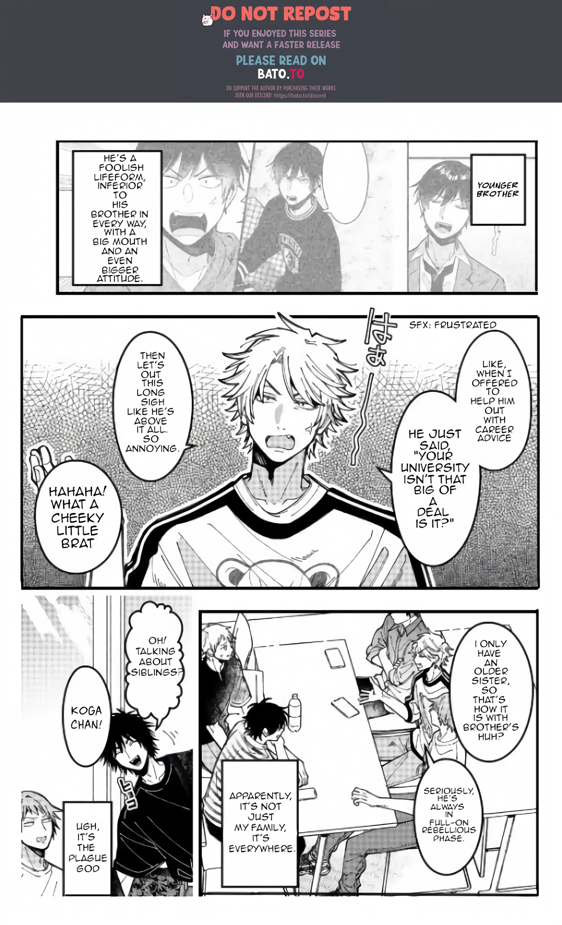 A World Where Everything Definitely Becomes BL vs. The Man Who Definitely Doesn't Want To Be In A BL Chapter 94 - page 1