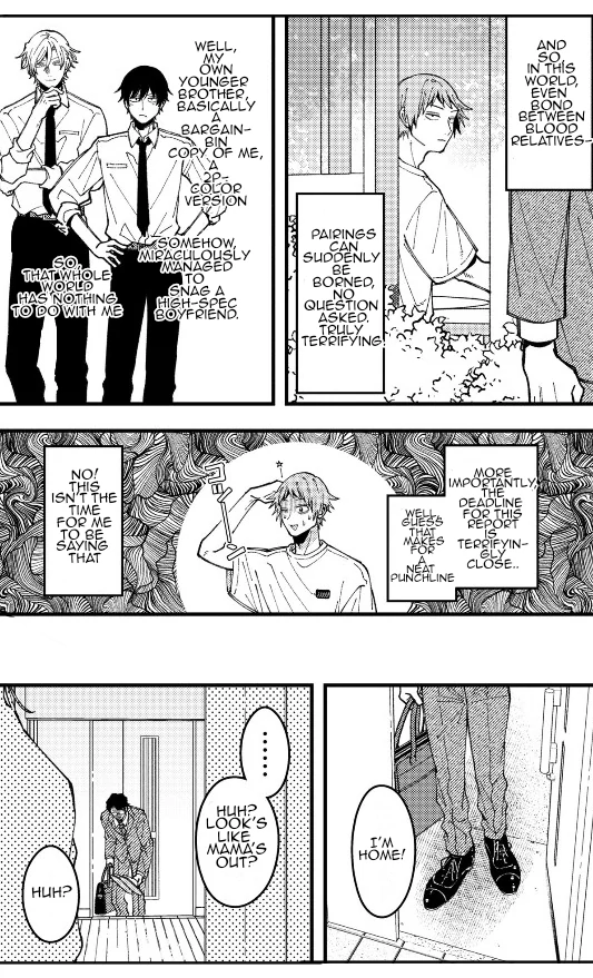 A World Where Everything Definitely Becomes BL vs. The Man Who Definitely Doesn't Want To Be In A BL Chapter 94 - page 4
