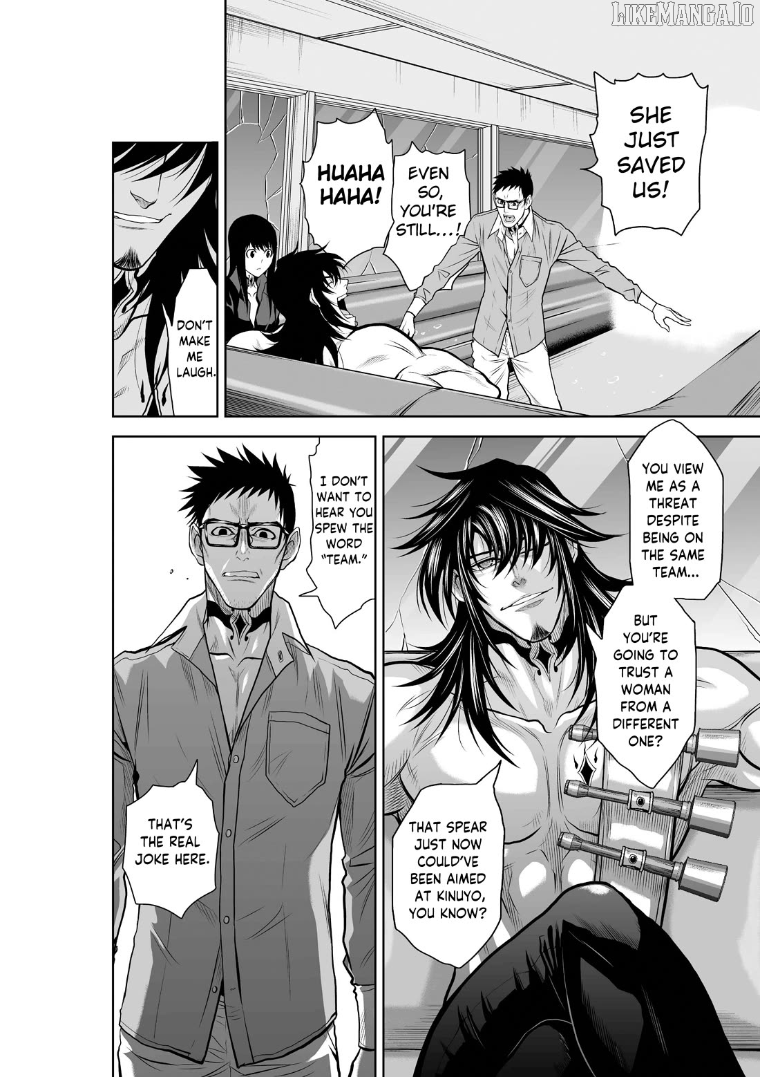 Chijou 100-Kai Chapter 21 - page 6