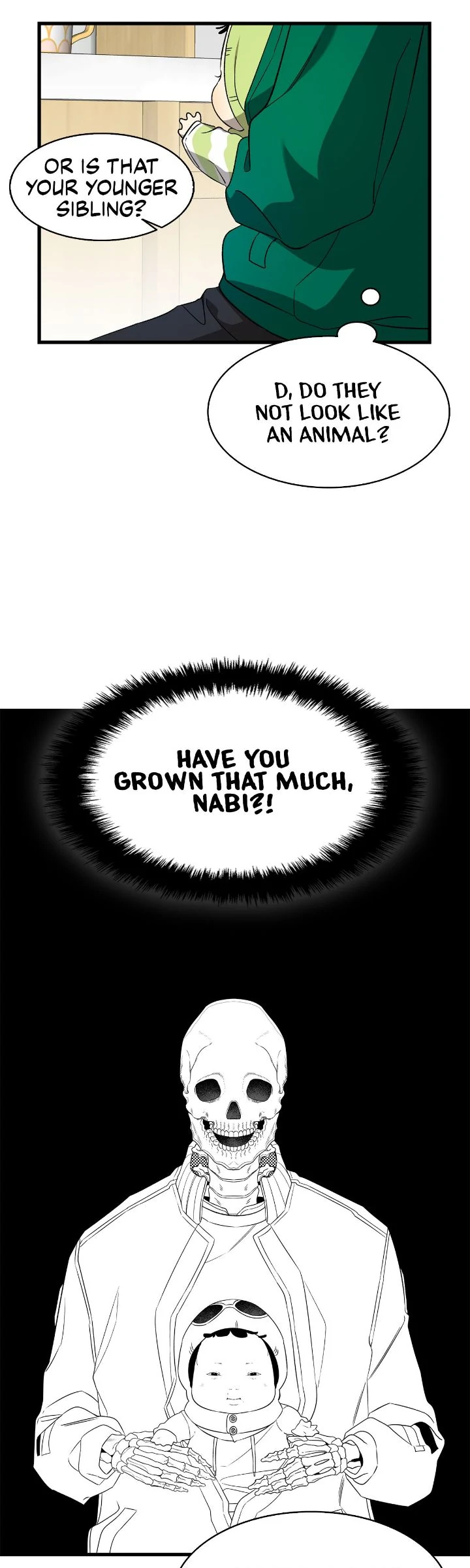 The Skeleton Becomes a Cat Dad Chapter 223 - page 15