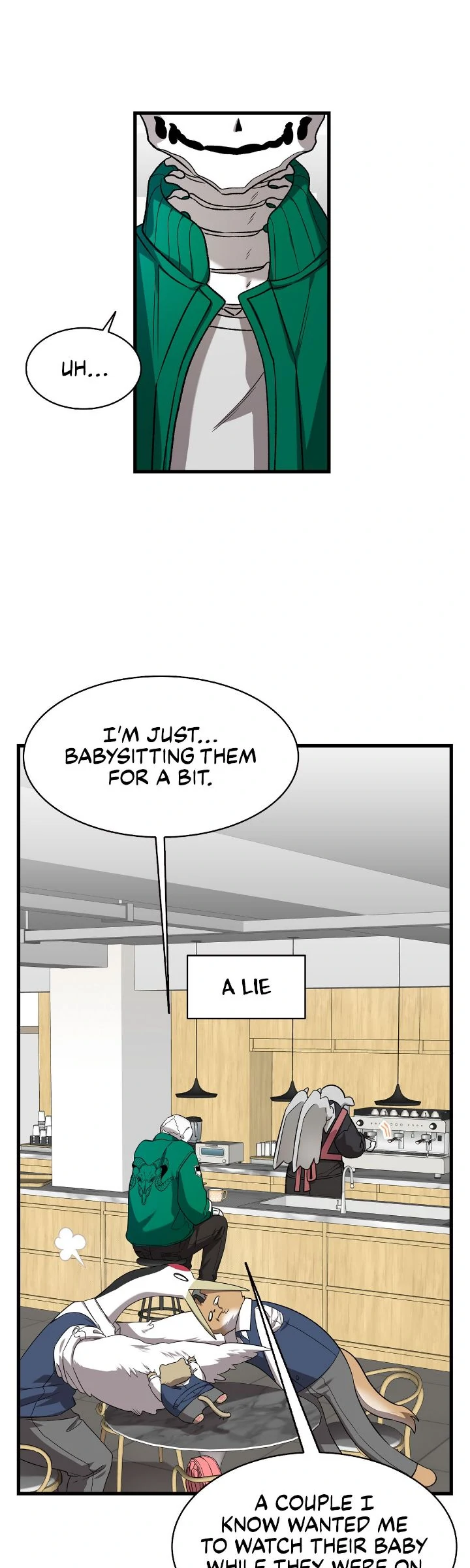 The Skeleton Becomes a Cat Dad Chapter 223 - page 17