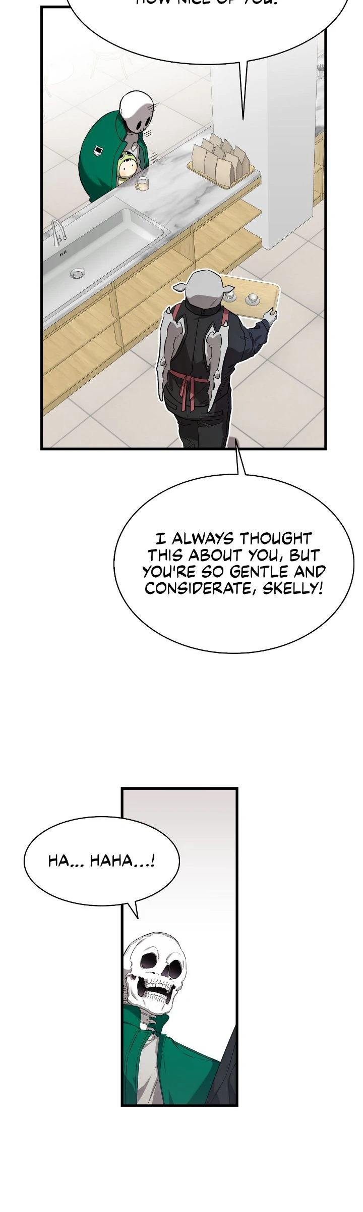 The Skeleton Becomes a Cat Dad Chapter 223 - page 19