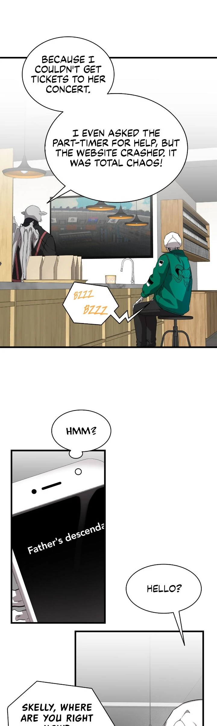 The Skeleton Becomes a Cat Dad Chapter 223 - page 21