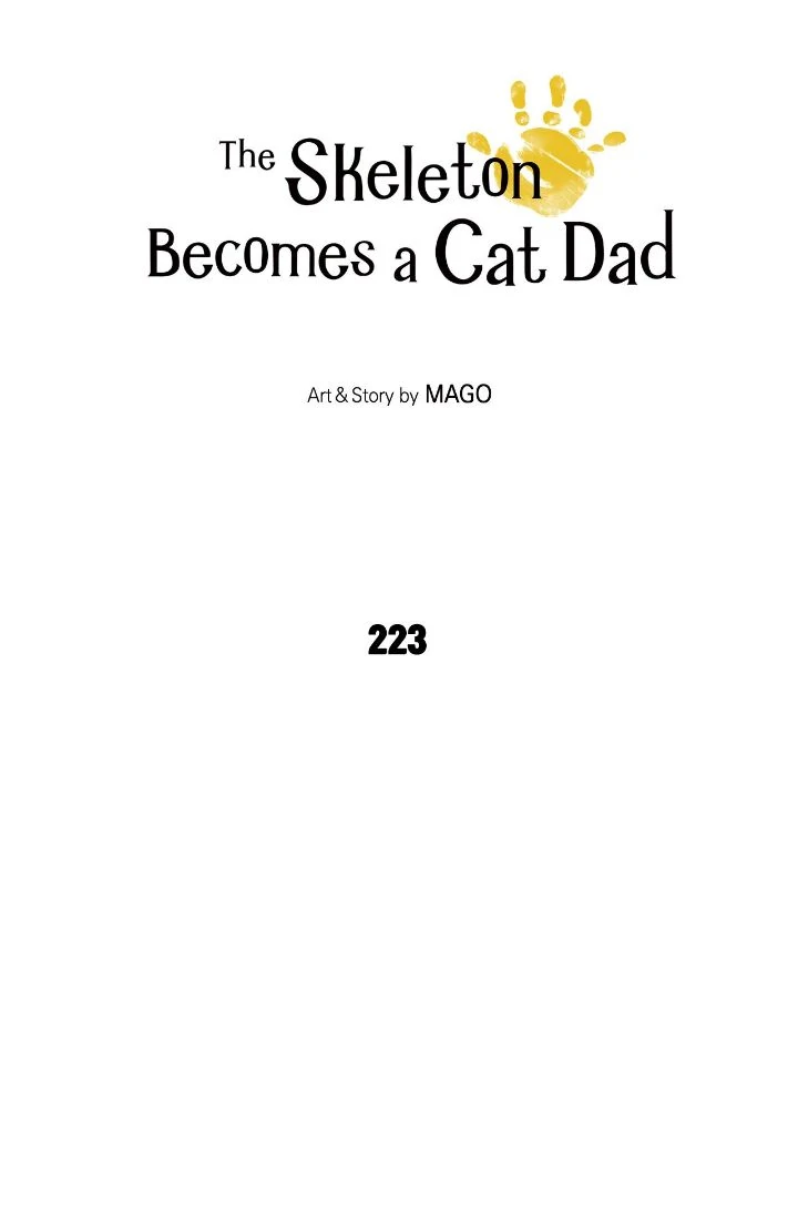 The Skeleton Becomes a Cat Dad Chapter 223 - page 3
