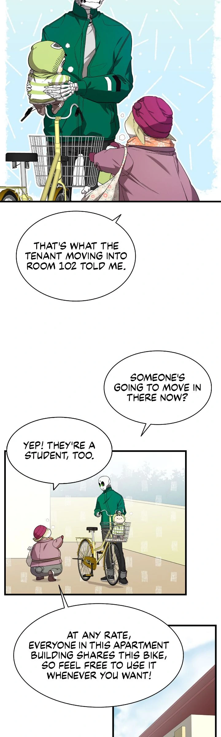 The Skeleton Becomes a Cat Dad Chapter 223 - page 6