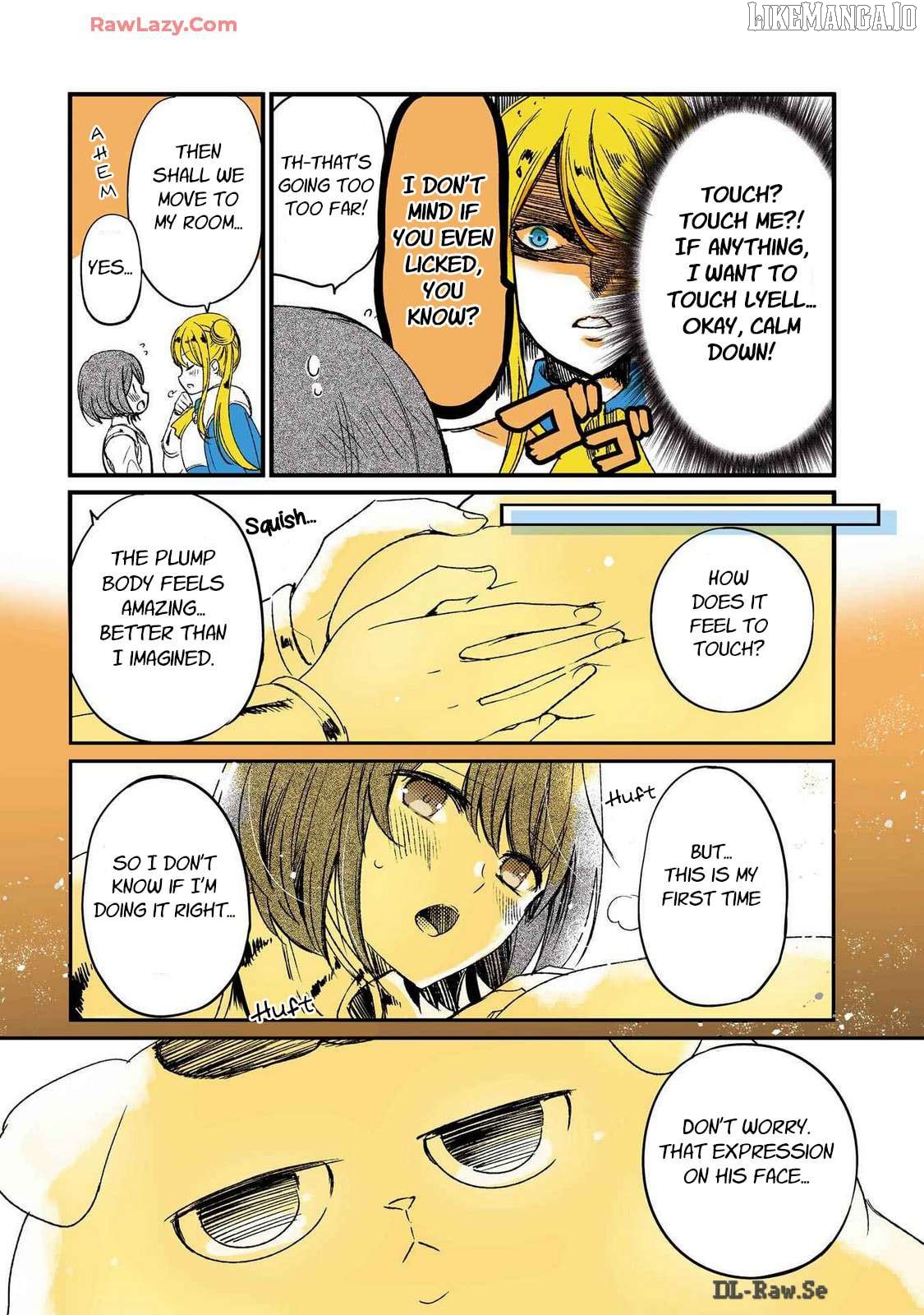 A story about a cat reincarnated in a different world where there are no cats. Chapter 30 - page 2