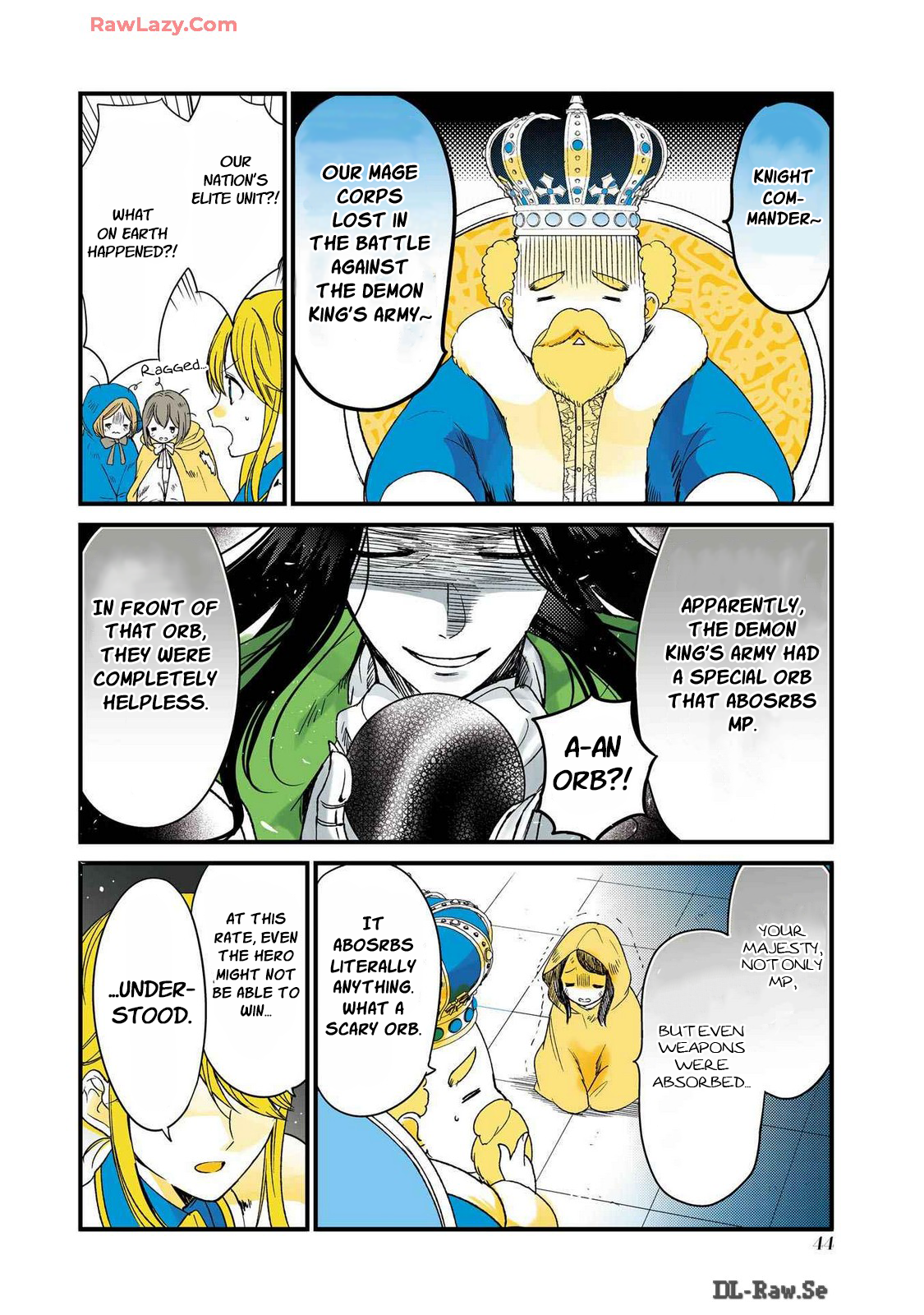 A story about a cat reincarnated in a different world where there are no cats. Chapter 32 - page 2