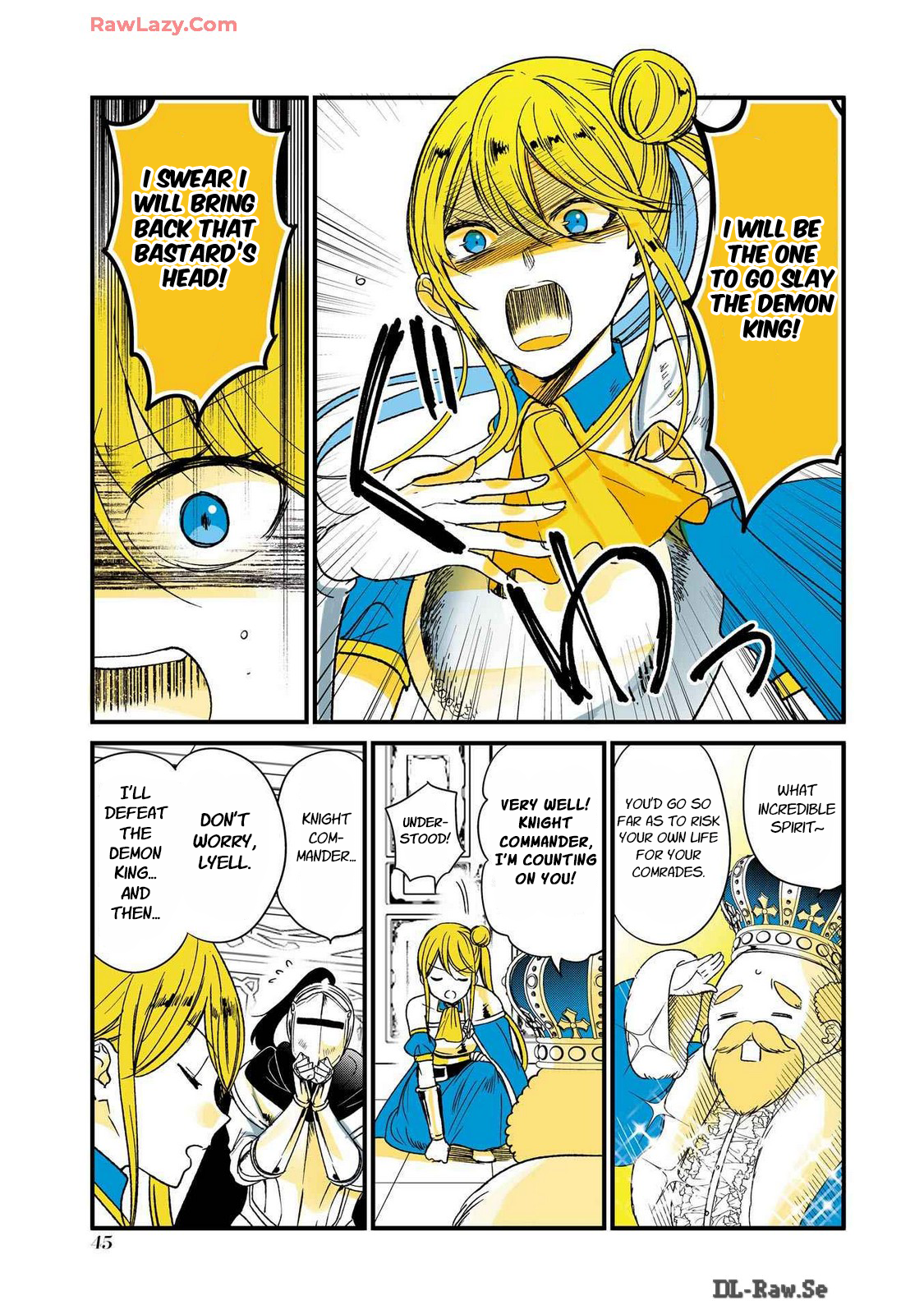 A story about a cat reincarnated in a different world where there are no cats. Chapter 32 - page 3