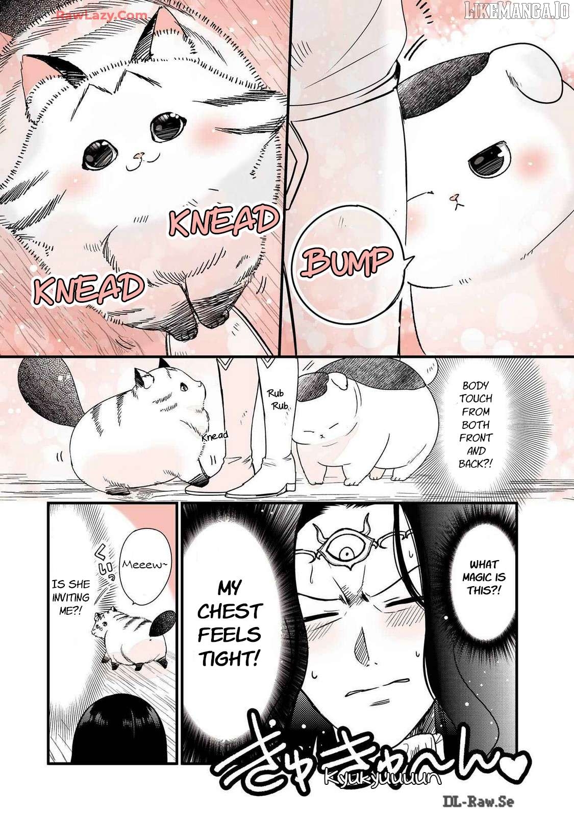 A story about a cat reincarnated in a different world where there are no cats. Chapter 35 - page 4