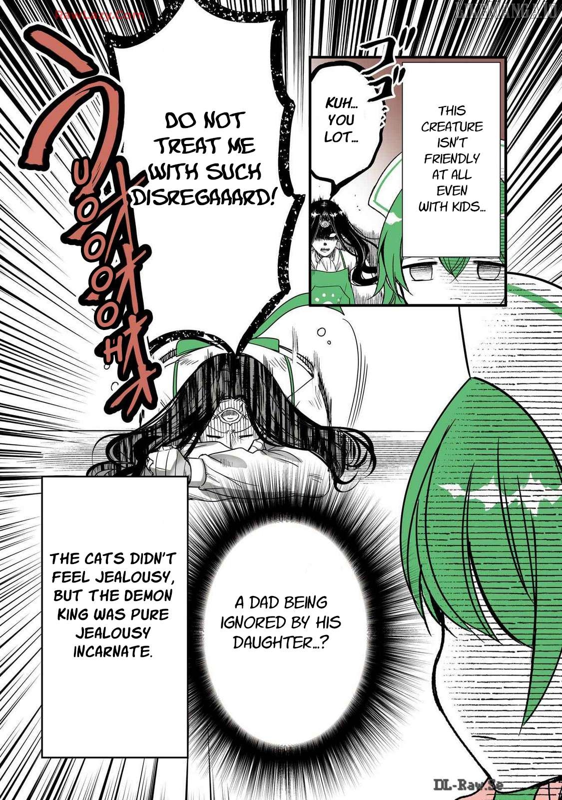A story about a cat reincarnated in a different world where there are no cats. Chapter 37 - page 6