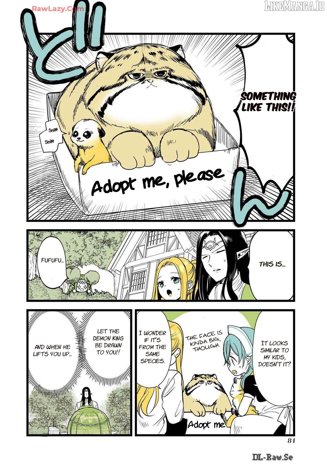 A story about a cat reincarnated in a different world where there are no cats. Chapter 39 - page 2