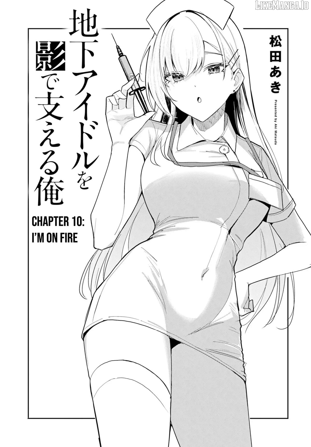 Chika Idol wo Kage de Sasaeru Ore Chapter 10 - page 2