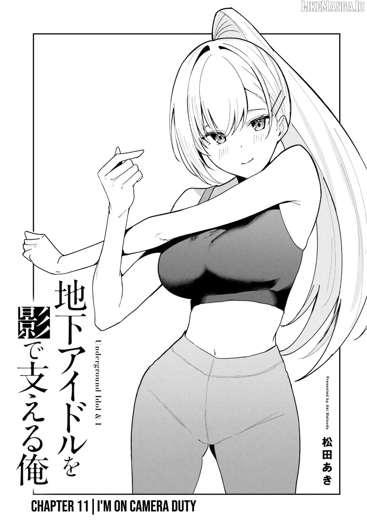 Chika Idol wo Kage de Sasaeru Ore Chapter 11 - page 2