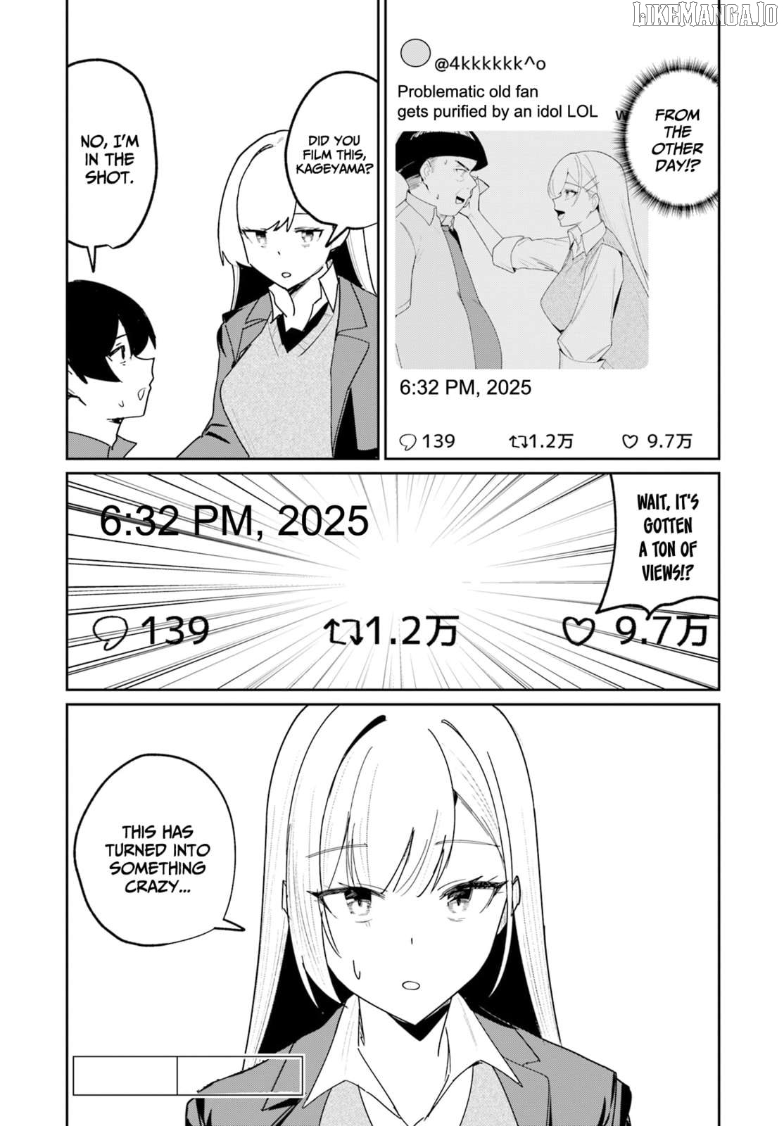 Chika Idol wo Kage de Sasaeru Ore Chapter 13 - page 20