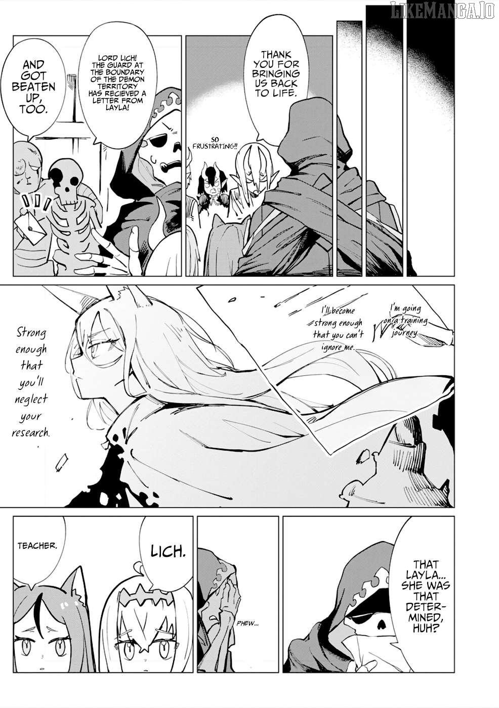 Yuusha Party wo Oidasareta Shiryou Majutsushi wa Lich ni Natte Maou-gun de Daisukina Kenkyuu Life wo Okuru Chapter 9 - page 24