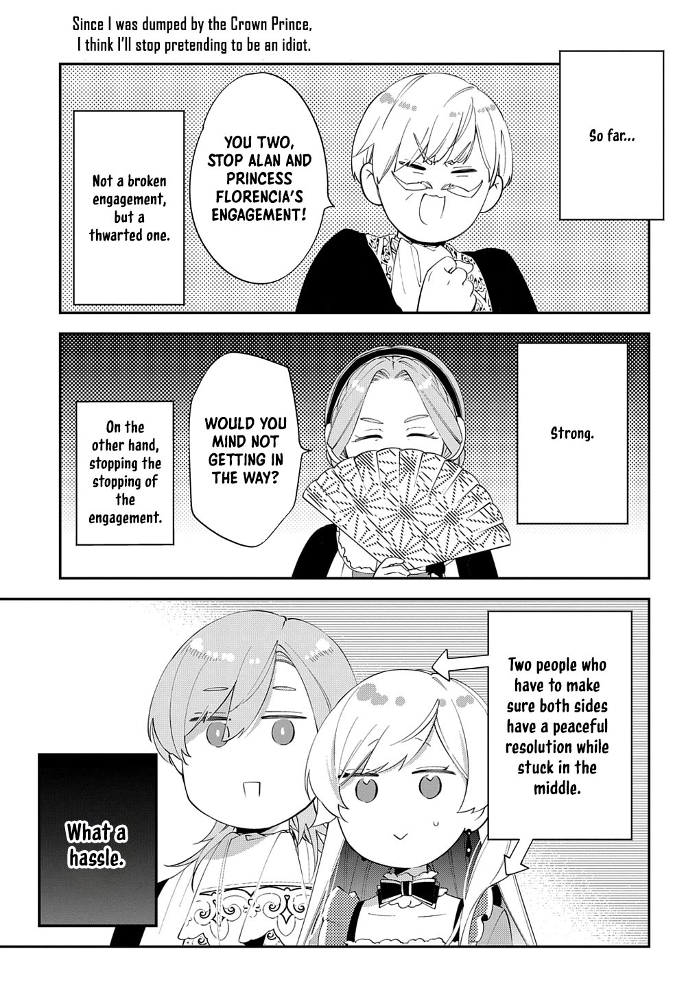 My Engagement With The Prince Was Cancelled So I Will Stop Pretending To Be a Fool Chapter 21 - page 2