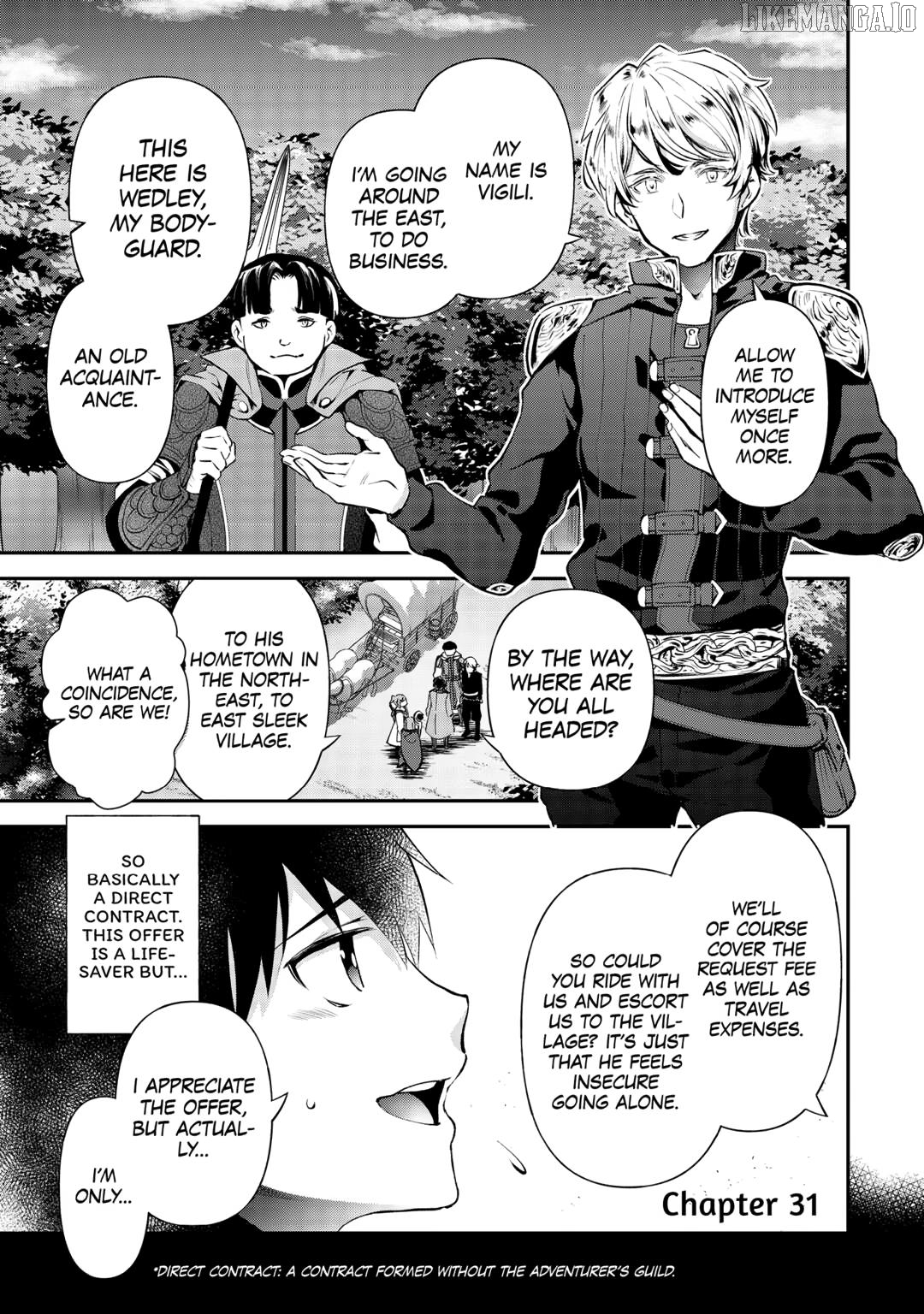 Ochikobore “1” Mahou Tsukai Wa, Kyou Mo Muishiki Ni Cheat Wo Tsukau Chapter 31 - page 1