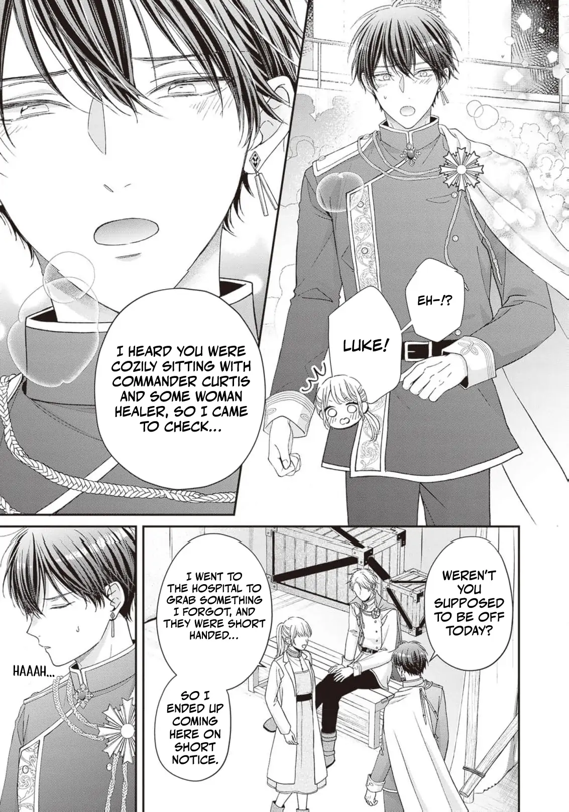 Nidome no Isekai Shounen Datta Kare Wa Toshiue Kishi ni nari Dekiai Shitekuru Chapter 11 - page 28