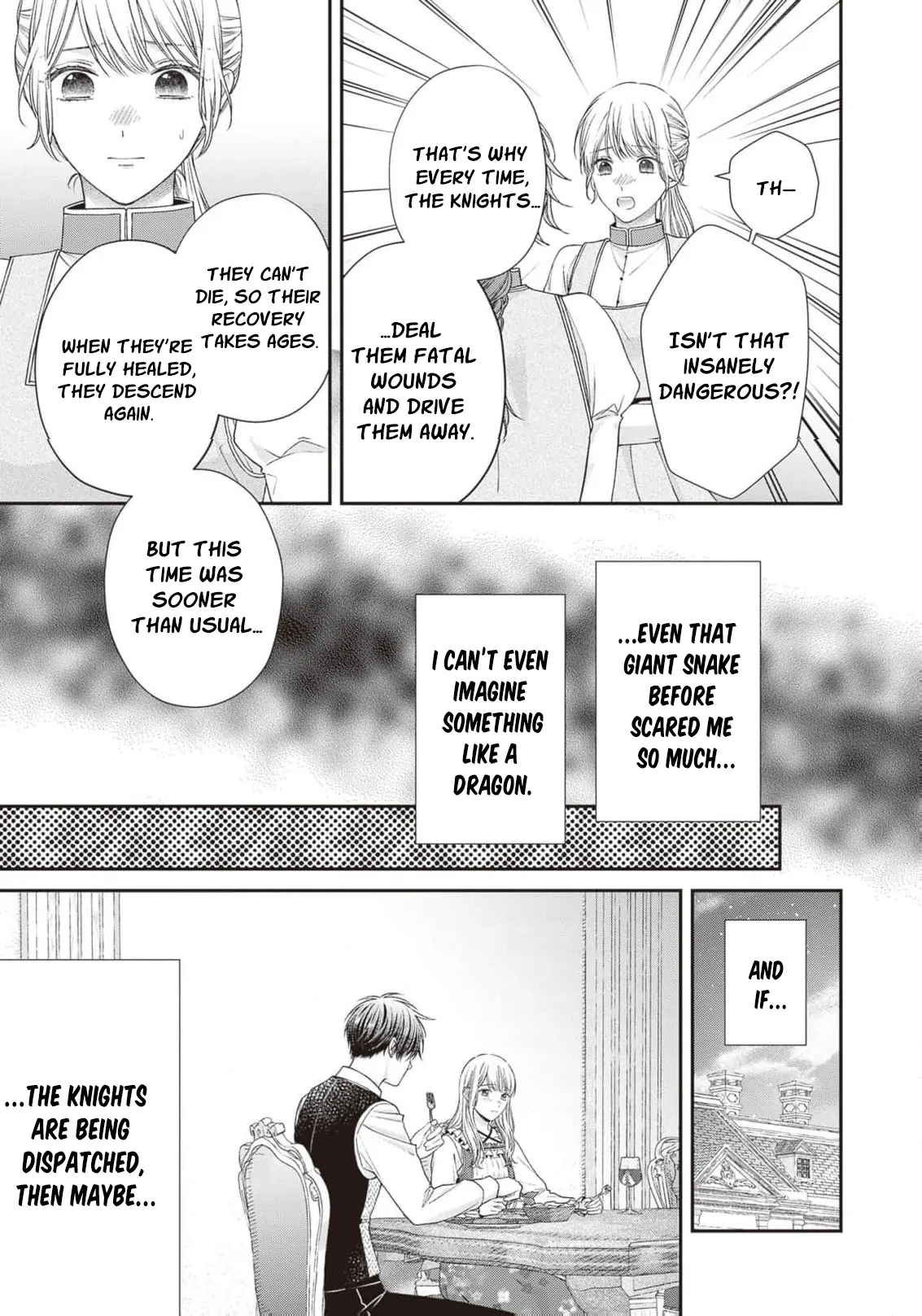 Nidome no Isekai Shounen Datta Kare Wa Toshiue Kishi ni nari Dekiai Shitekuru Chapter 13 - page 28