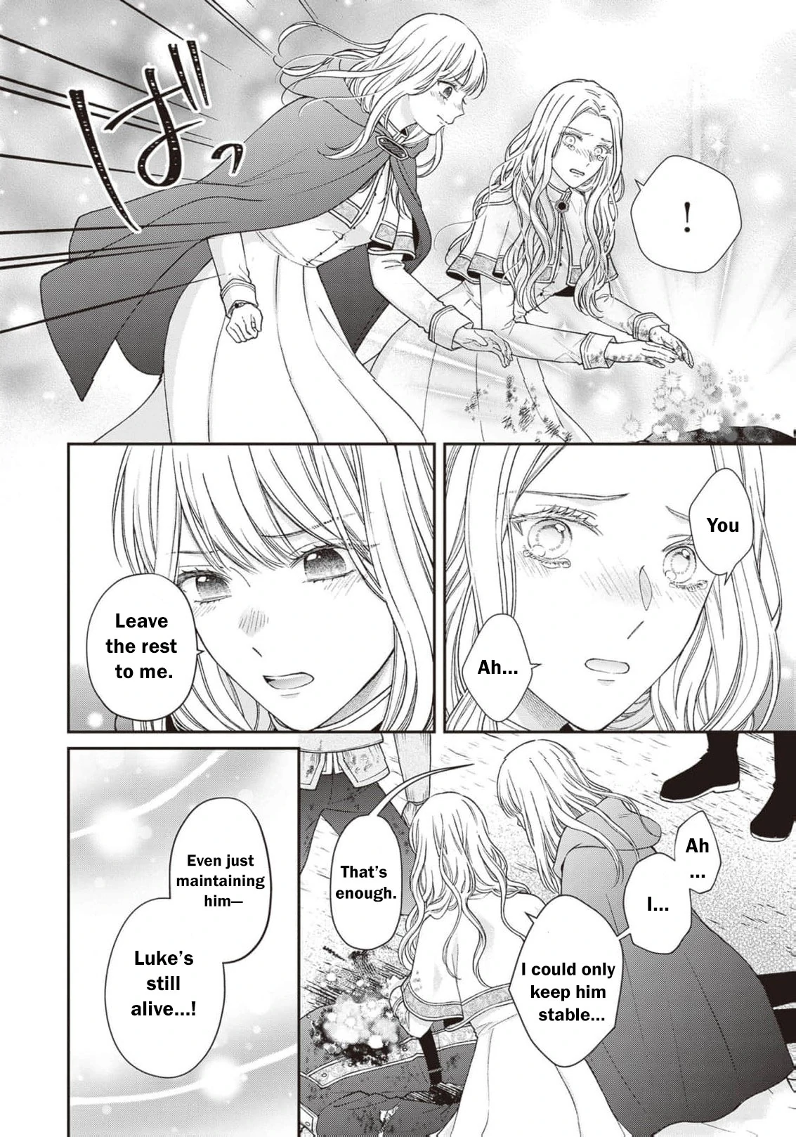 Nidome no Isekai Shounen Datta Kare Wa Toshiue Kishi ni nari Dekiai Shitekuru Chapter 14 - page 32