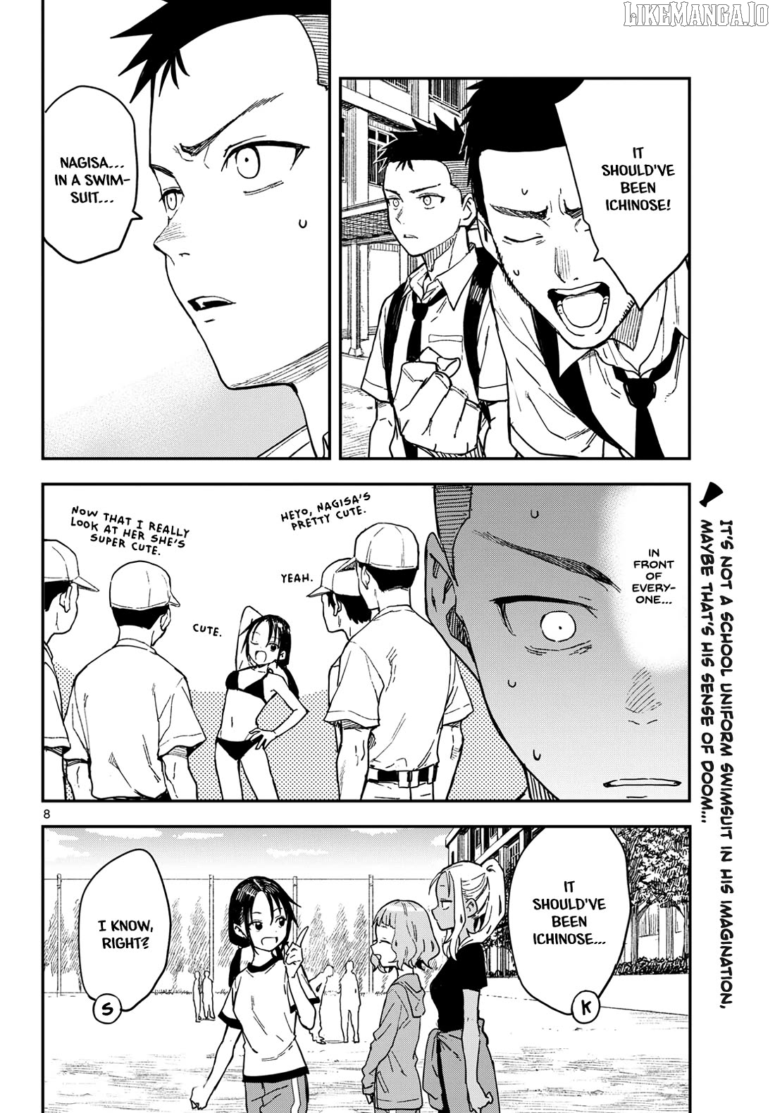 Mane Mane Nichi Nichi Chapter 42 - page 8