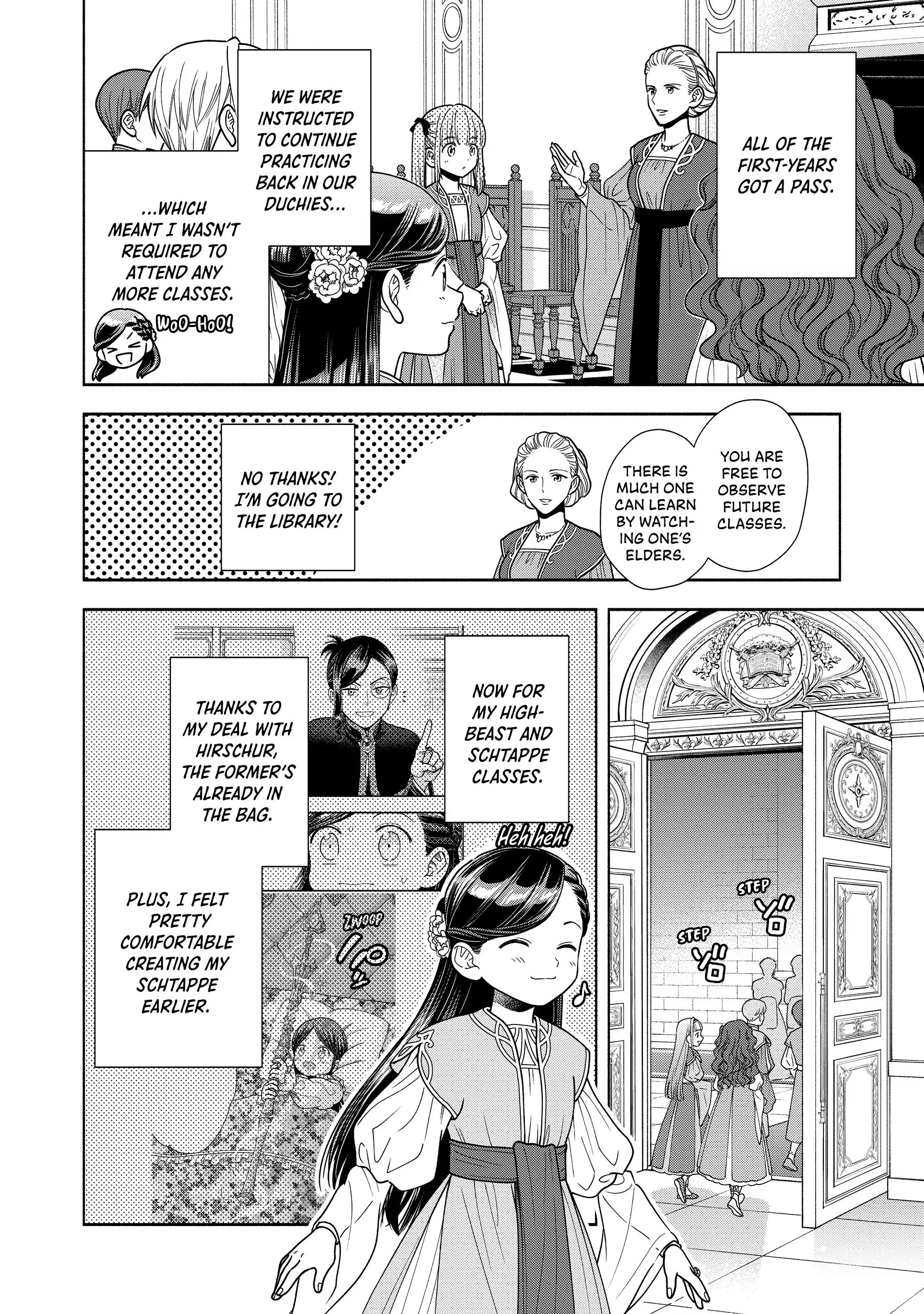 Honzuki No Gekokujou ~Shisho Ni Naru Tame Ni Wa Shudan Wo Erandeiraremasen~ Dai 4-Bu 「 Kizokuin No Toshokan Wo Sukuitai!」 Chapter 17 - page 15