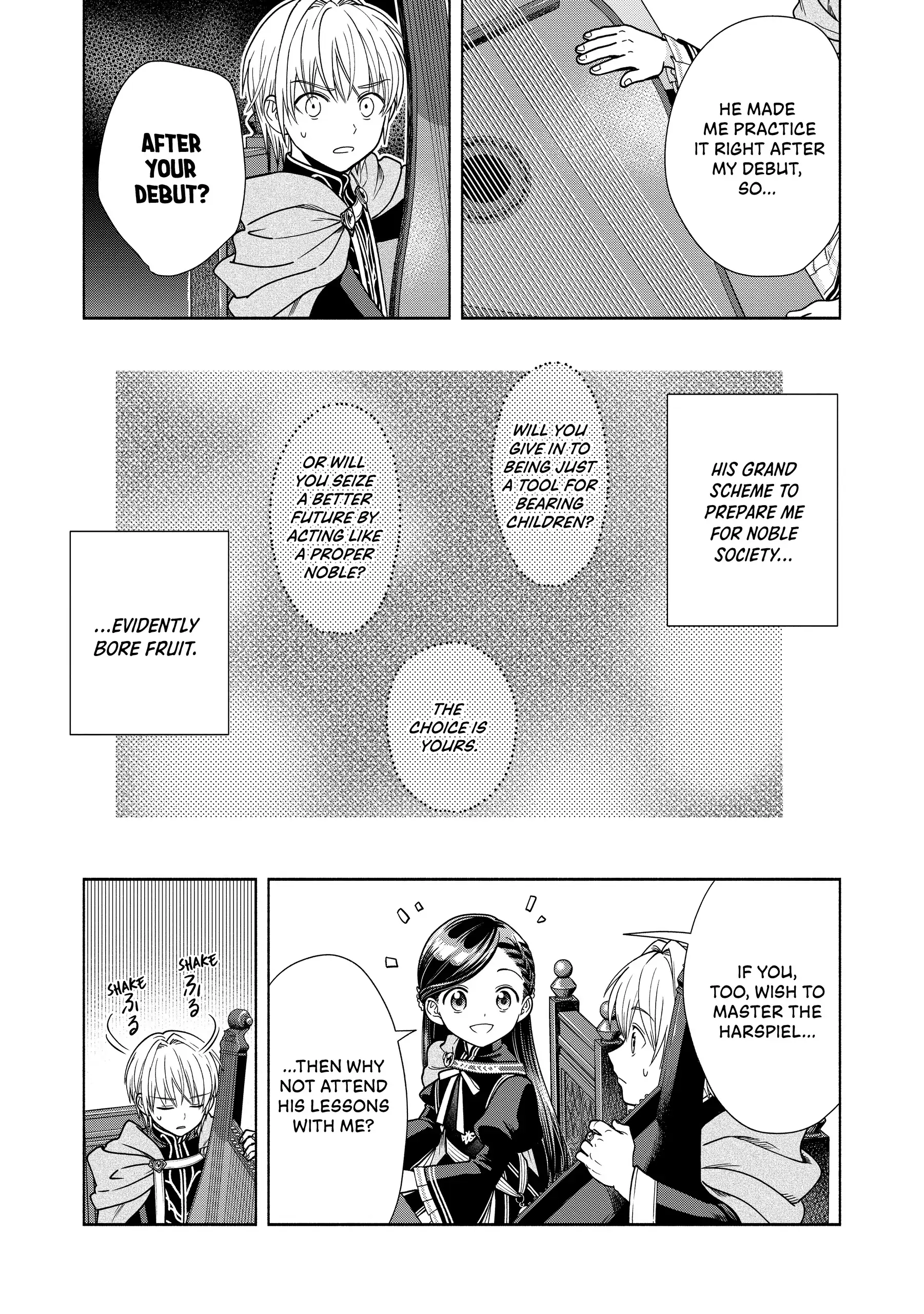 Honzuki No Gekokujou ~Shisho Ni Naru Tame Ni Wa Shudan Wo Erandeiraremasen~ Dai 4-Bu 「 Kizokuin No Toshokan Wo Sukuitai!」 Chapter 17 - page 20