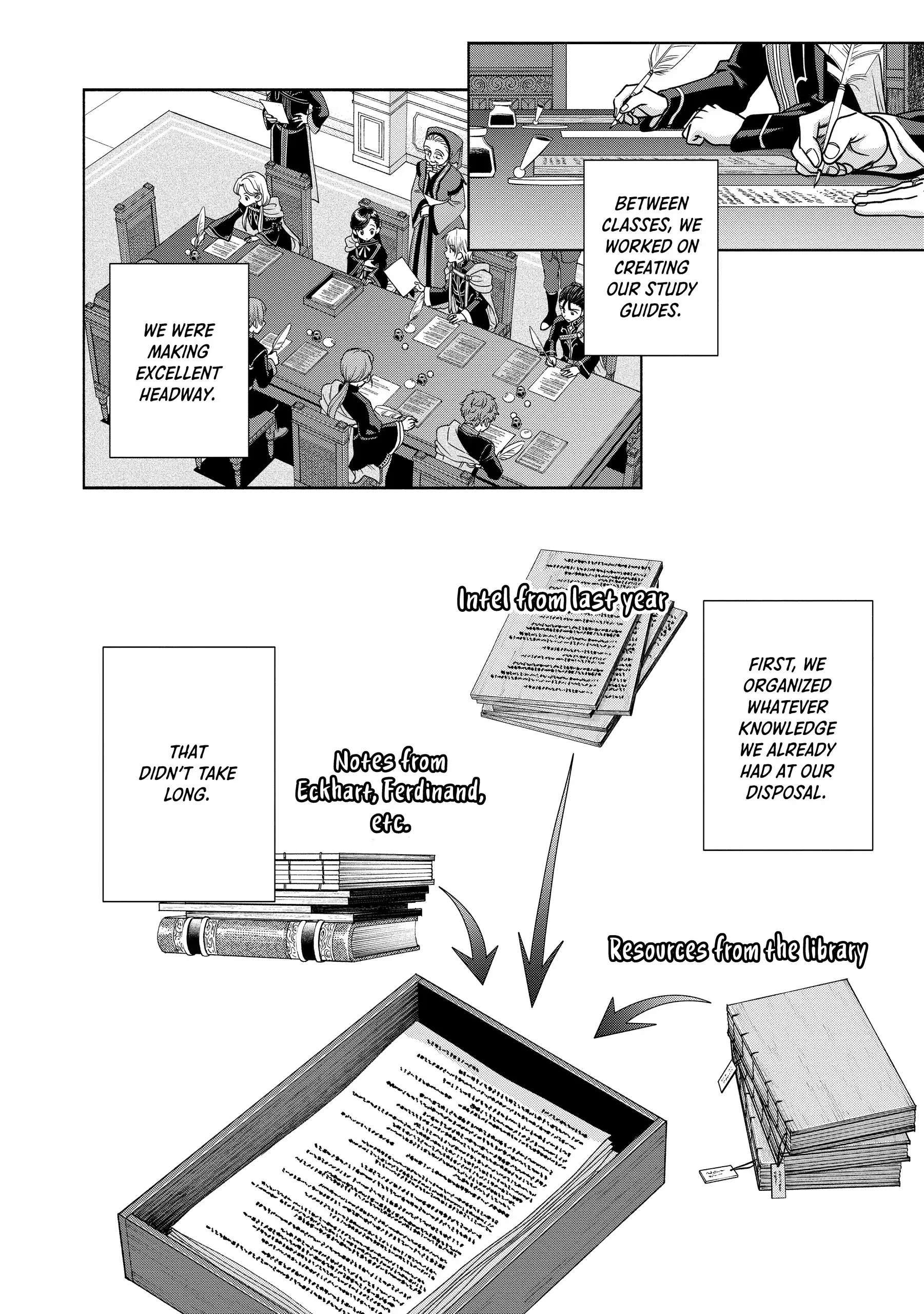Honzuki No Gekokujou ~Shisho Ni Naru Tame Ni Wa Shudan Wo Erandeiraremasen~ Dai 4-Bu 「 Kizokuin No Toshokan Wo Sukuitai!」 Chapter 17 - page 21