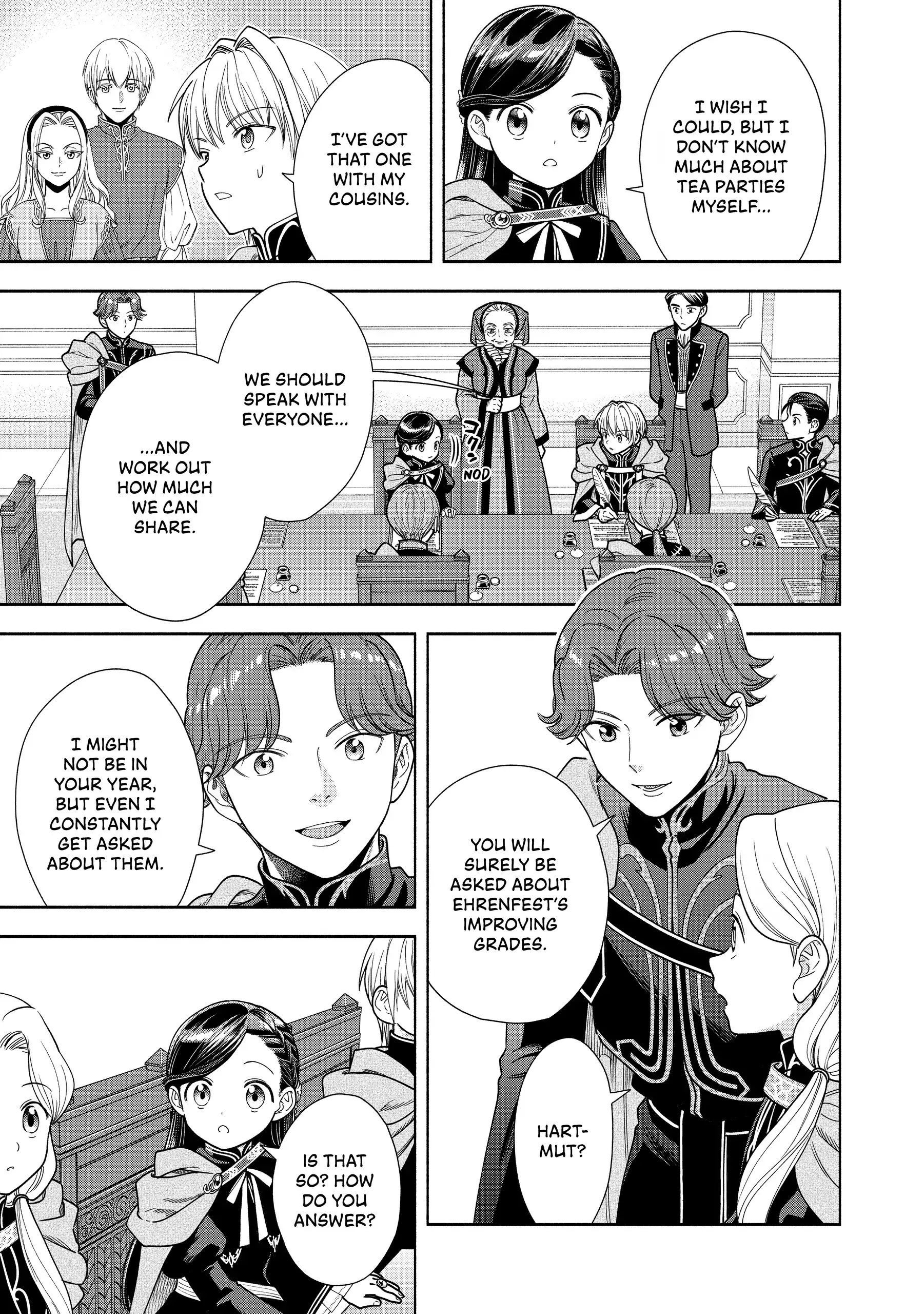 Honzuki No Gekokujou ~Shisho Ni Naru Tame Ni Wa Shudan Wo Erandeiraremasen~ Dai 4-Bu 「 Kizokuin No Toshokan Wo Sukuitai!」 Chapter 17 - page 24