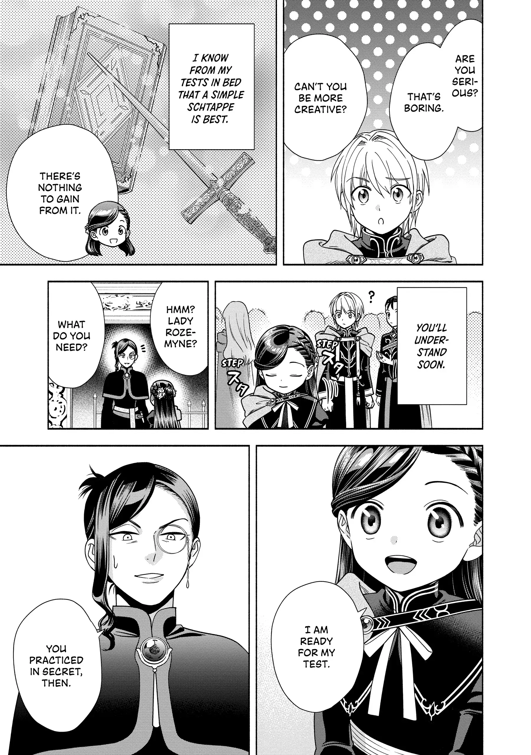 Honzuki No Gekokujou ~Shisho Ni Naru Tame Ni Wa Shudan Wo Erandeiraremasen~ Dai 4-Bu 「 Kizokuin No Toshokan Wo Sukuitai!」 Chapter 18 - page 16