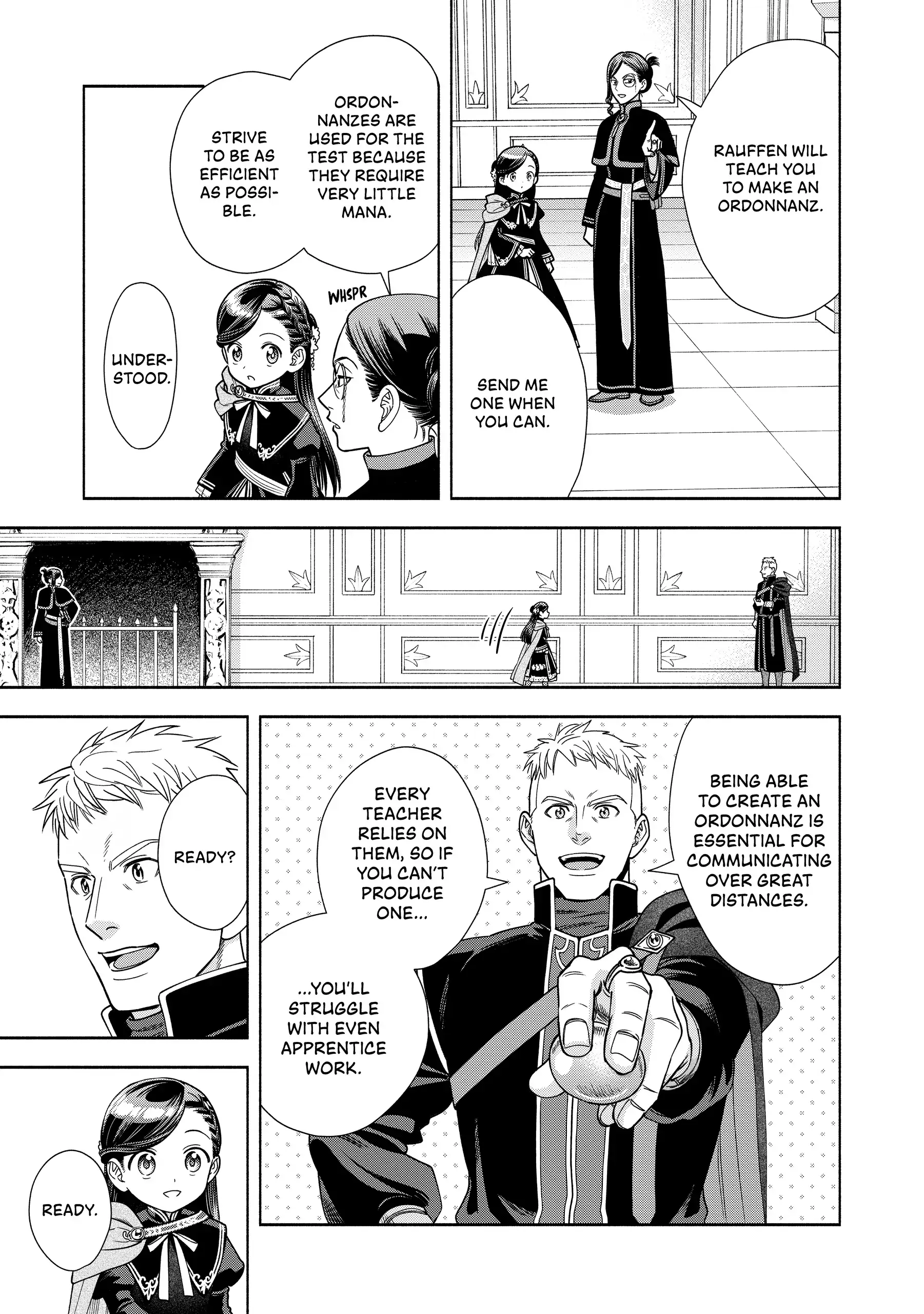 Honzuki No Gekokujou ~Shisho Ni Naru Tame Ni Wa Shudan Wo Erandeiraremasen~ Dai 4-Bu 「 Kizokuin No Toshokan Wo Sukuitai!」 Chapter 18 - page 18