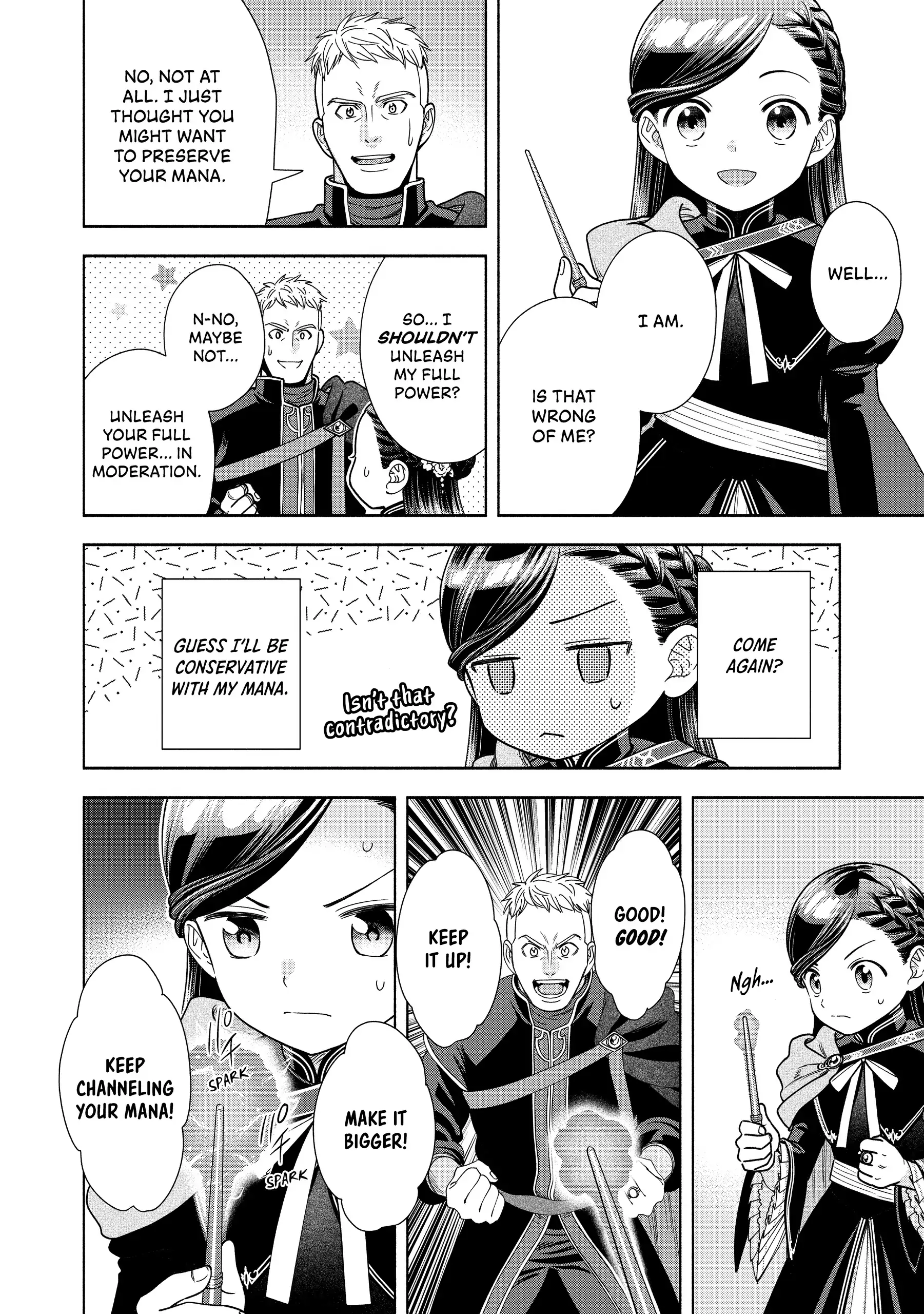 Honzuki No Gekokujou ~Shisho Ni Naru Tame Ni Wa Shudan Wo Erandeiraremasen~ Dai 4-Bu 「 Kizokuin No Toshokan Wo Sukuitai!」 Chapter 18 - page 25