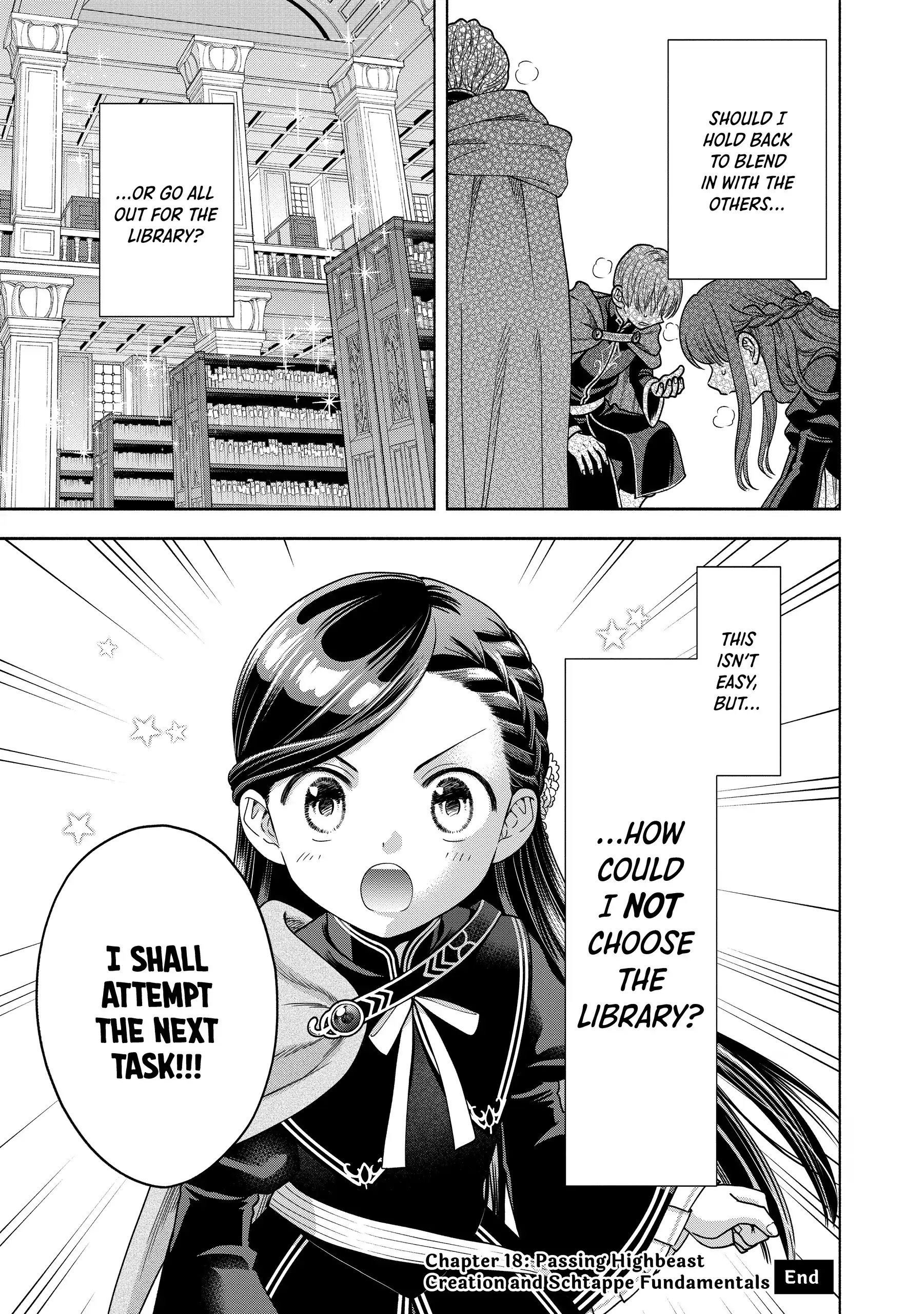 Honzuki No Gekokujou ~Shisho Ni Naru Tame Ni Wa Shudan Wo Erandeiraremasen~ Dai 4-Bu 「 Kizokuin No Toshokan Wo Sukuitai!」 Chapter 18 - page 30