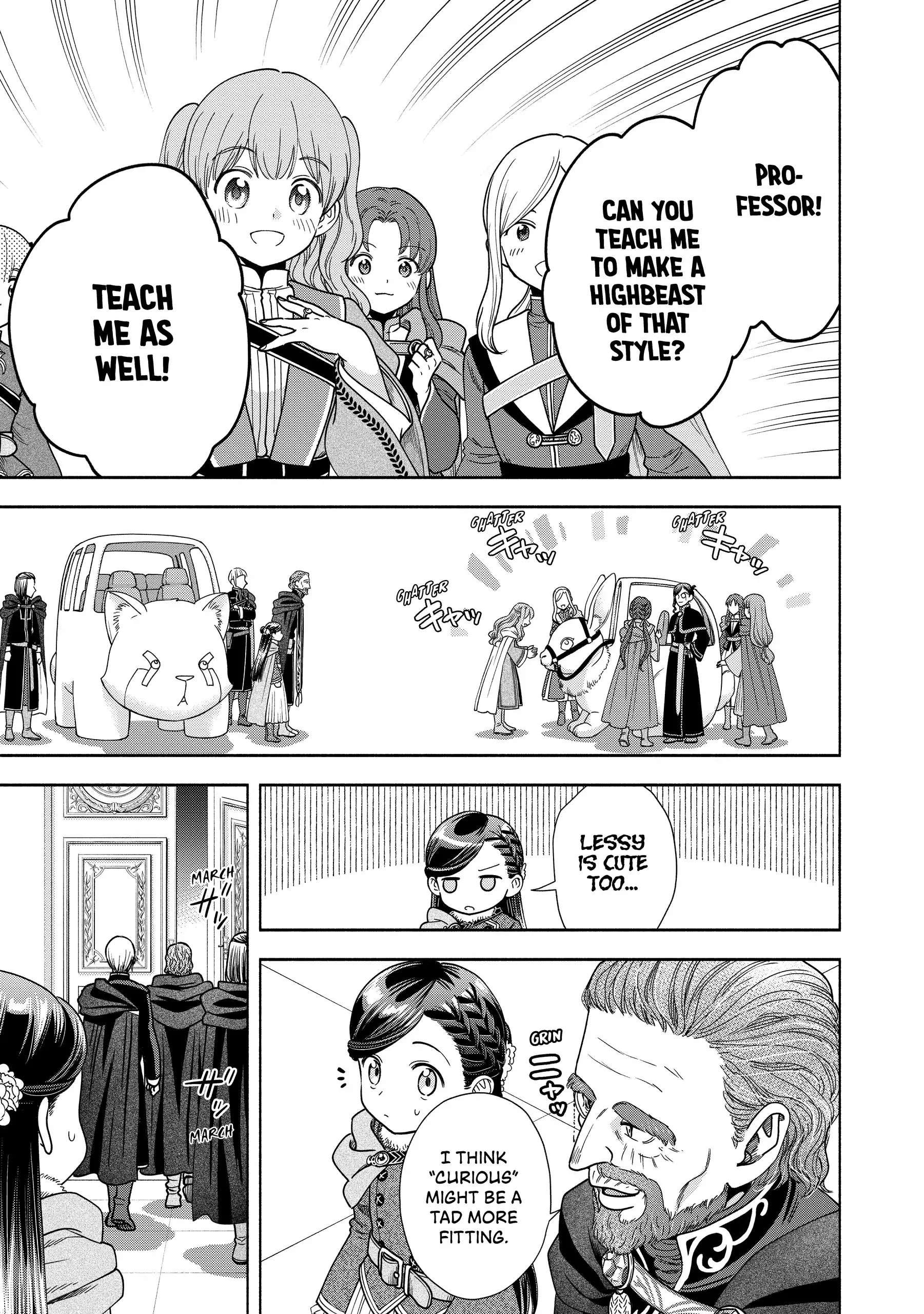 Honzuki No Gekokujou ~Shisho Ni Naru Tame Ni Wa Shudan Wo Erandeiraremasen~ Dai 4-Bu 「 Kizokuin No Toshokan Wo Sukuitai!」 Chapter 18 - page 5