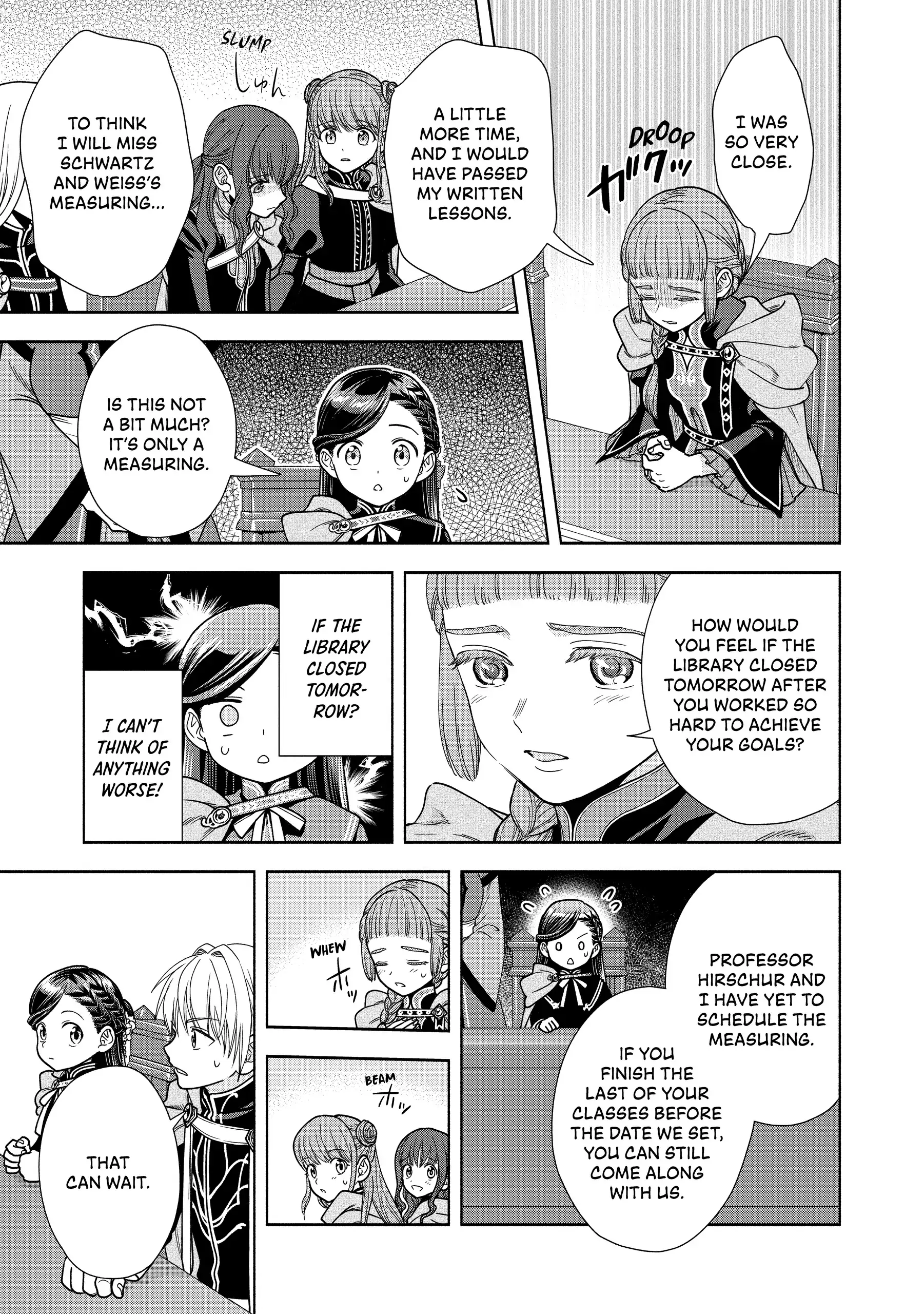 Honzuki No Gekokujou ~Shisho Ni Naru Tame Ni Wa Shudan Wo Erandeiraremasen~ Dai 4-Bu 「 Kizokuin No Toshokan Wo Sukuitai!」 Chapter 19 - page 10